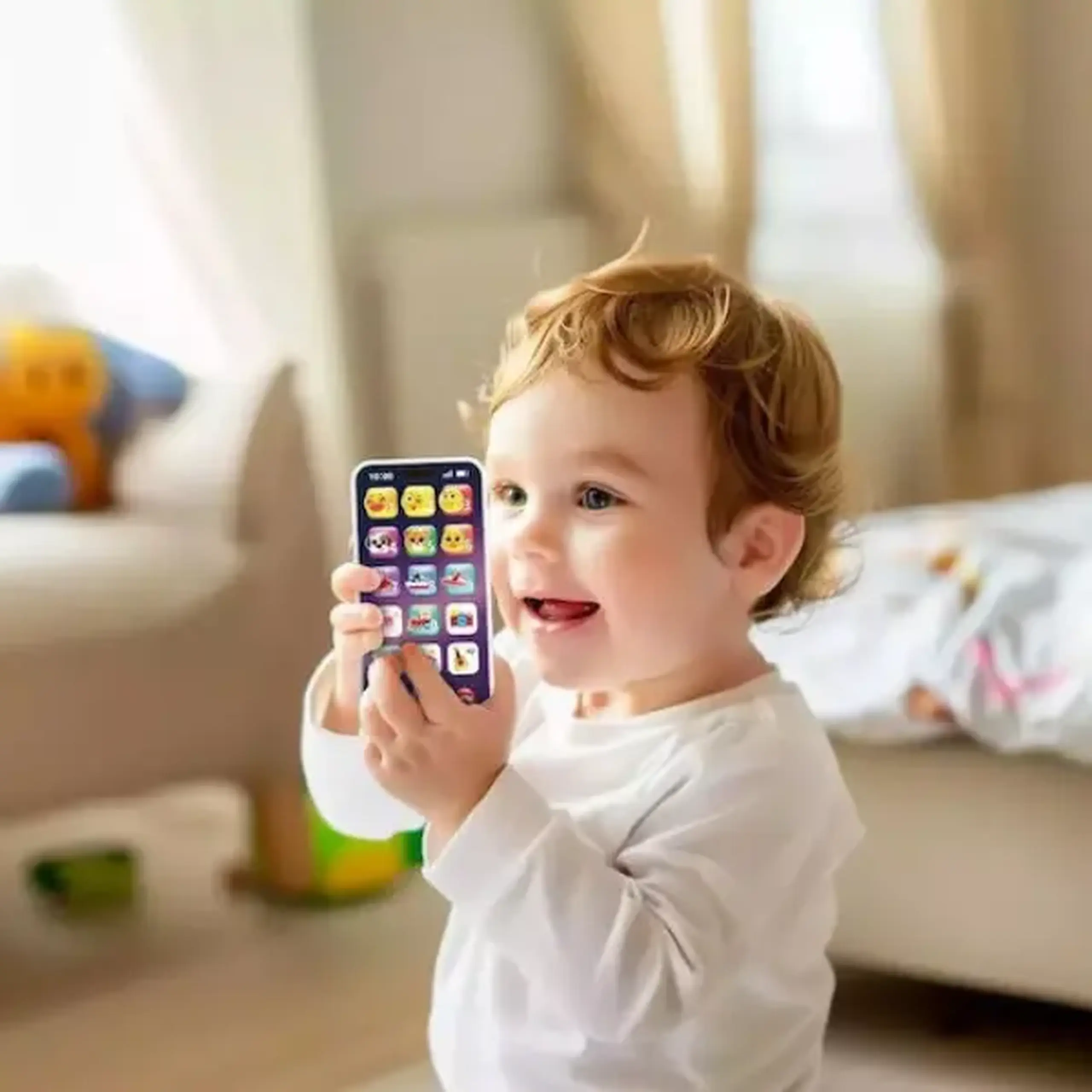 Telefon interactiv pentru copii "Înregistrează și Învață"