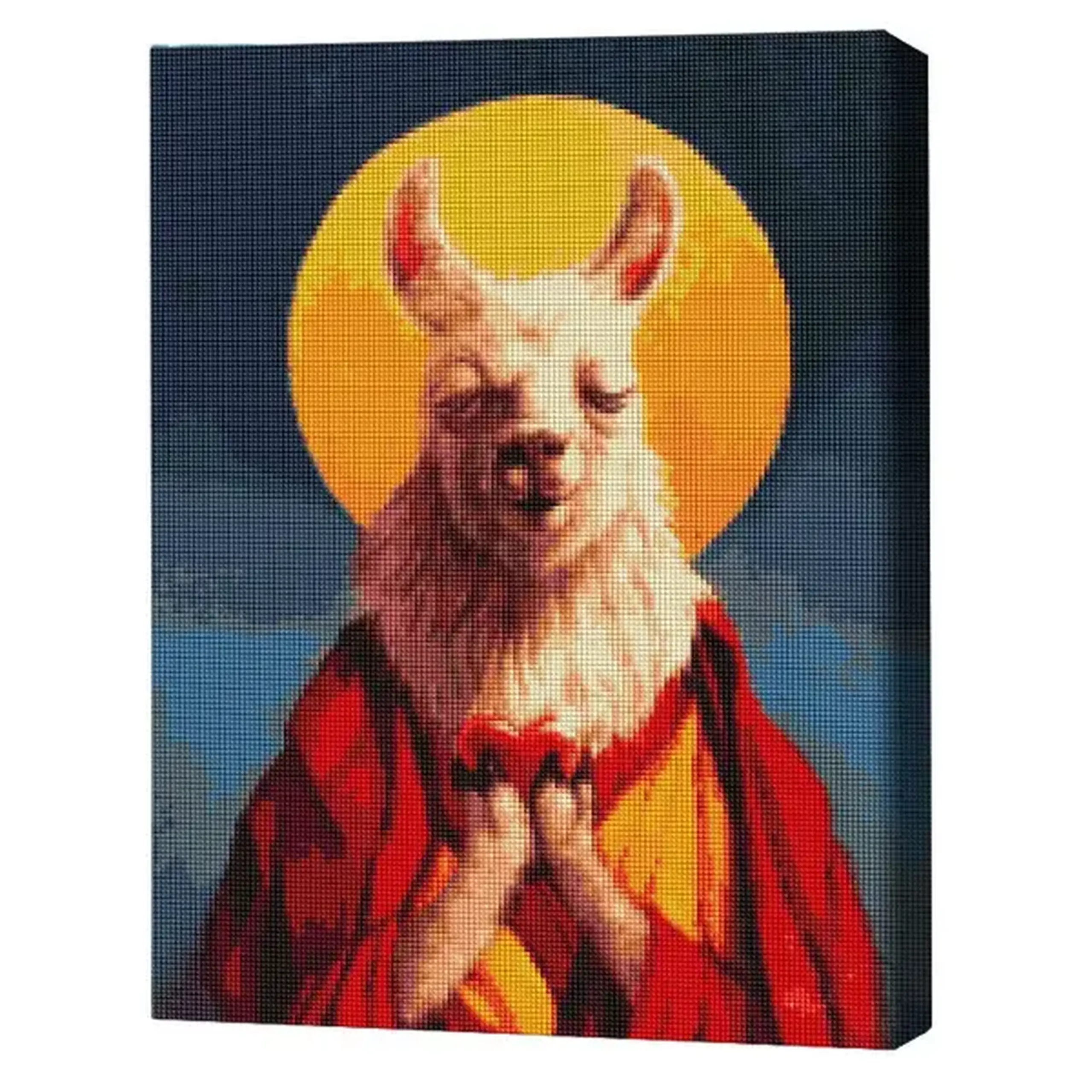 Mozaic cu diamante 40*50 сm (fără cutie) – Dalai - Lama, Lucia Heffernan