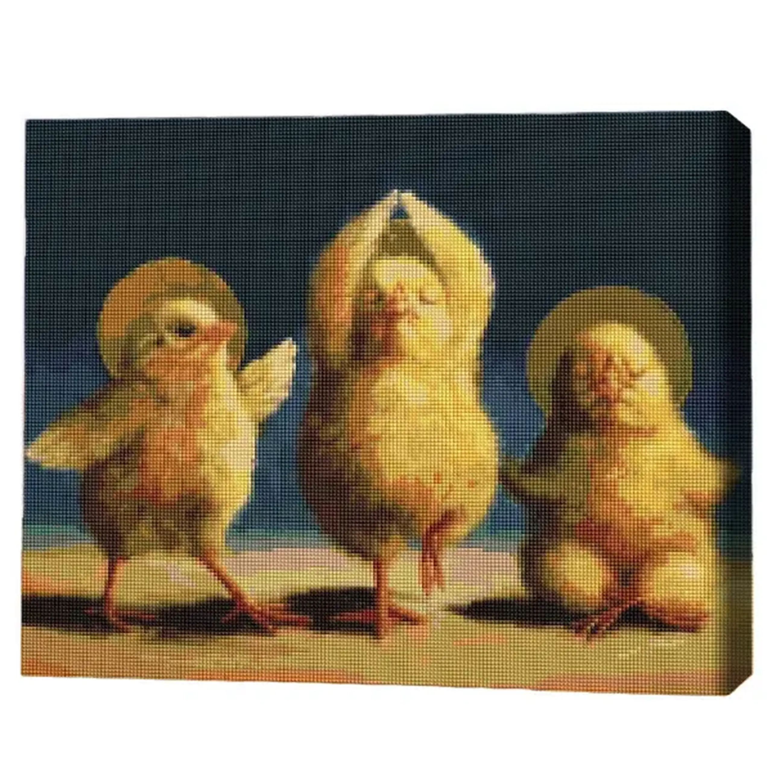 Mozaic cu diamante 40*50 сm (fără cutie) – Puișori spirituali, Lucia Heffernan