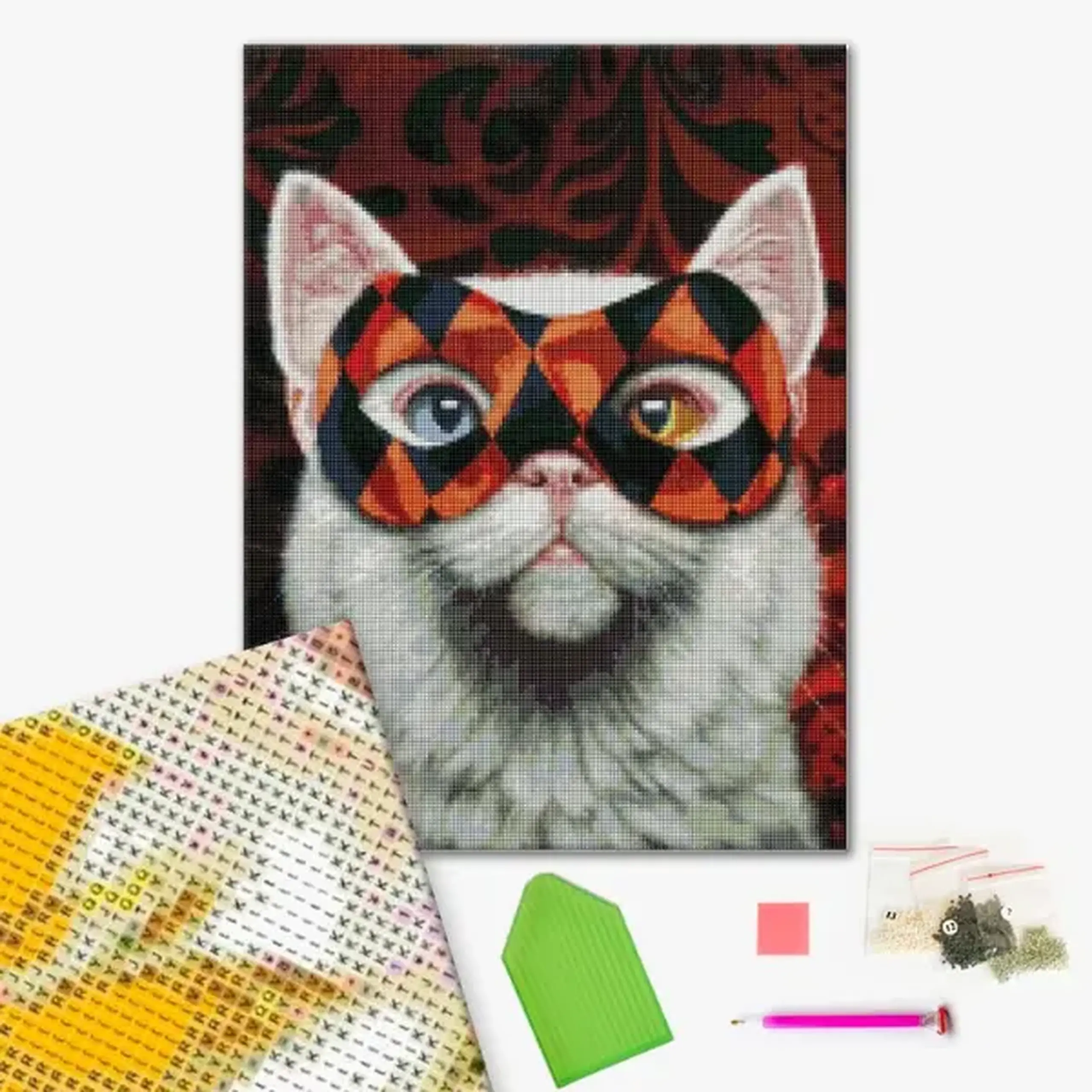 Mozaic cu diamante 40*50 сm (fără cutie) – Enigmă, Lucia Heffernan