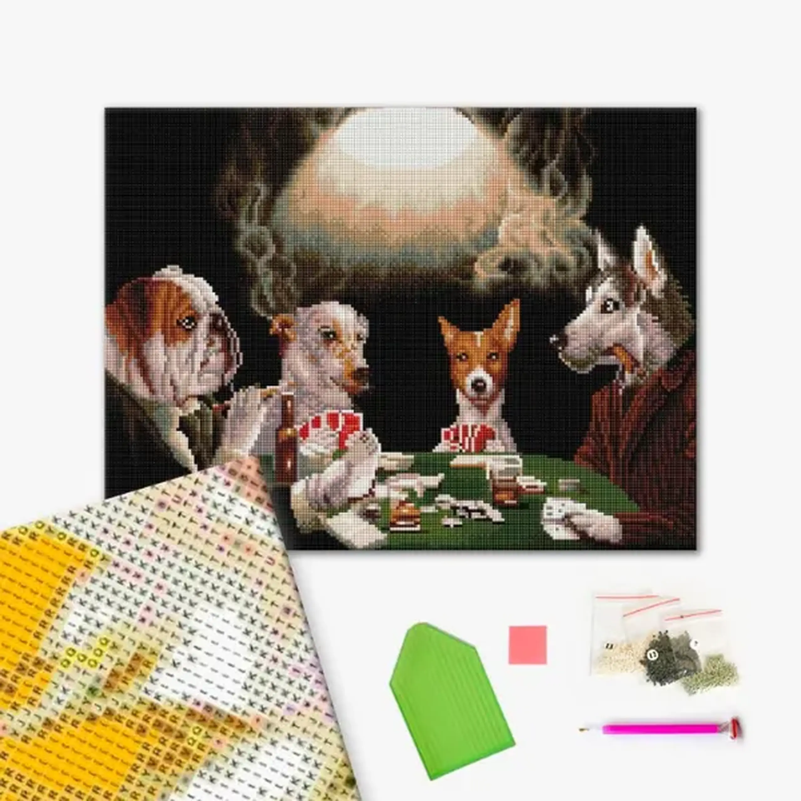 Mozaic cu diamante 40*50 сm (fără cutie) – Bluff, Lucia Heffernan