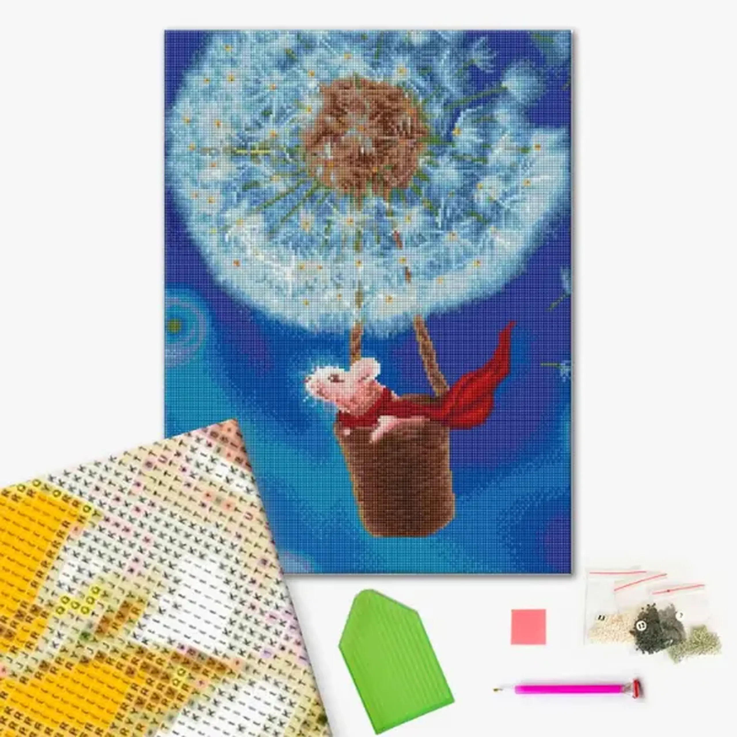 Mozaic cu diamante 40*50 сm (fără cutie) – Pe aripile vântului, Lucia Heffernan