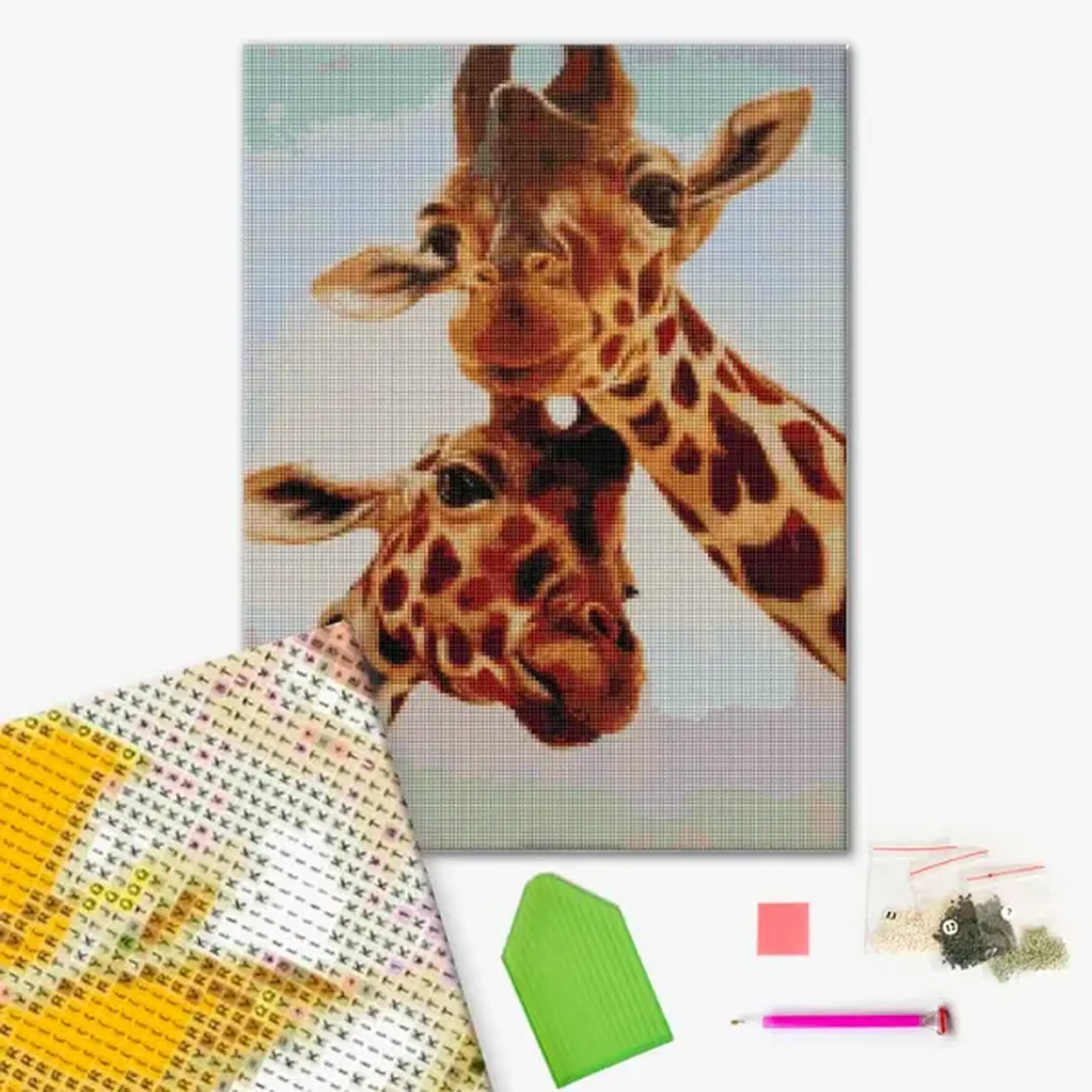 Mozaic cu diamante 40*50 сm (fără cutie) – Suflete pereche, Lucia Heffernan
