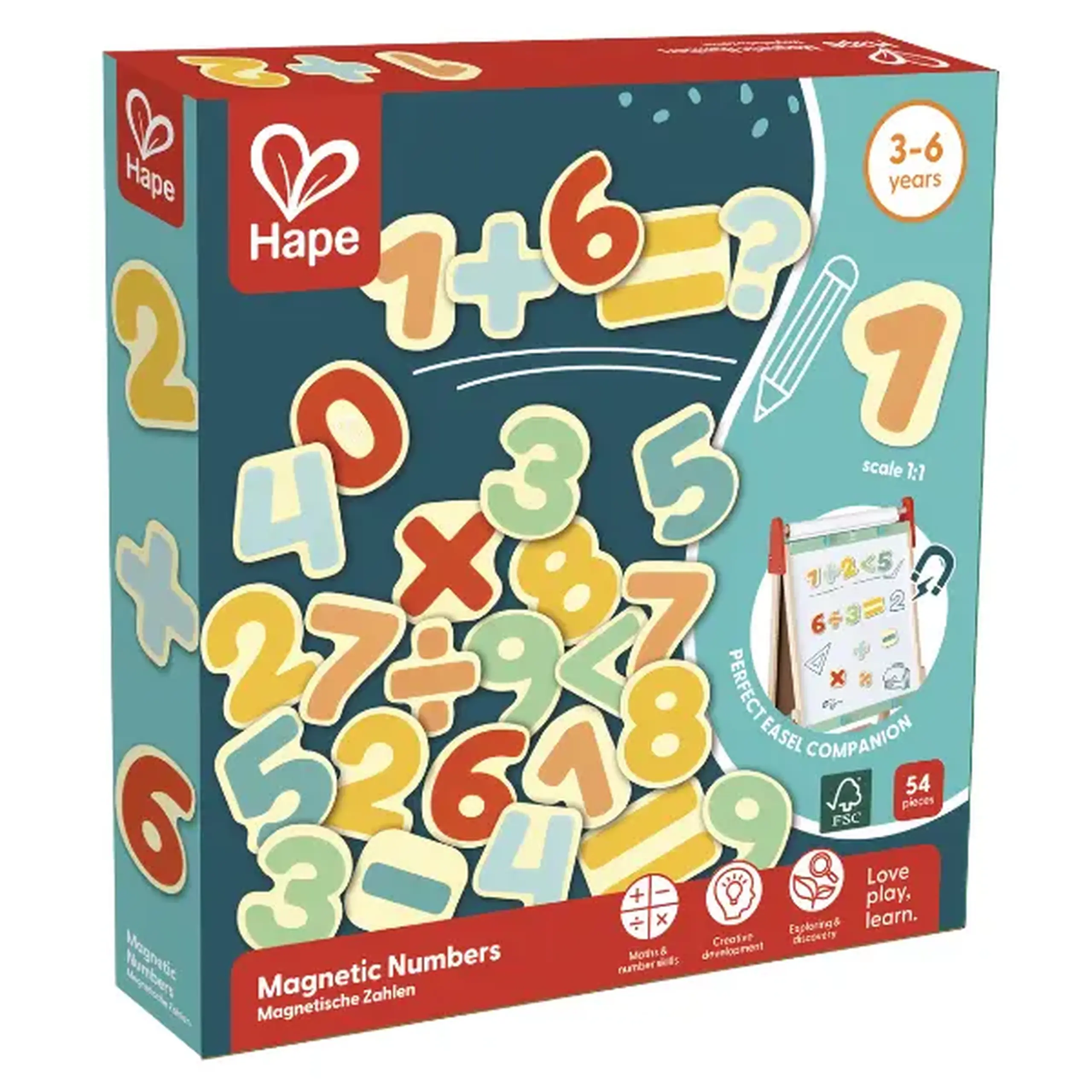 Set de figurine magnetice „Numere”