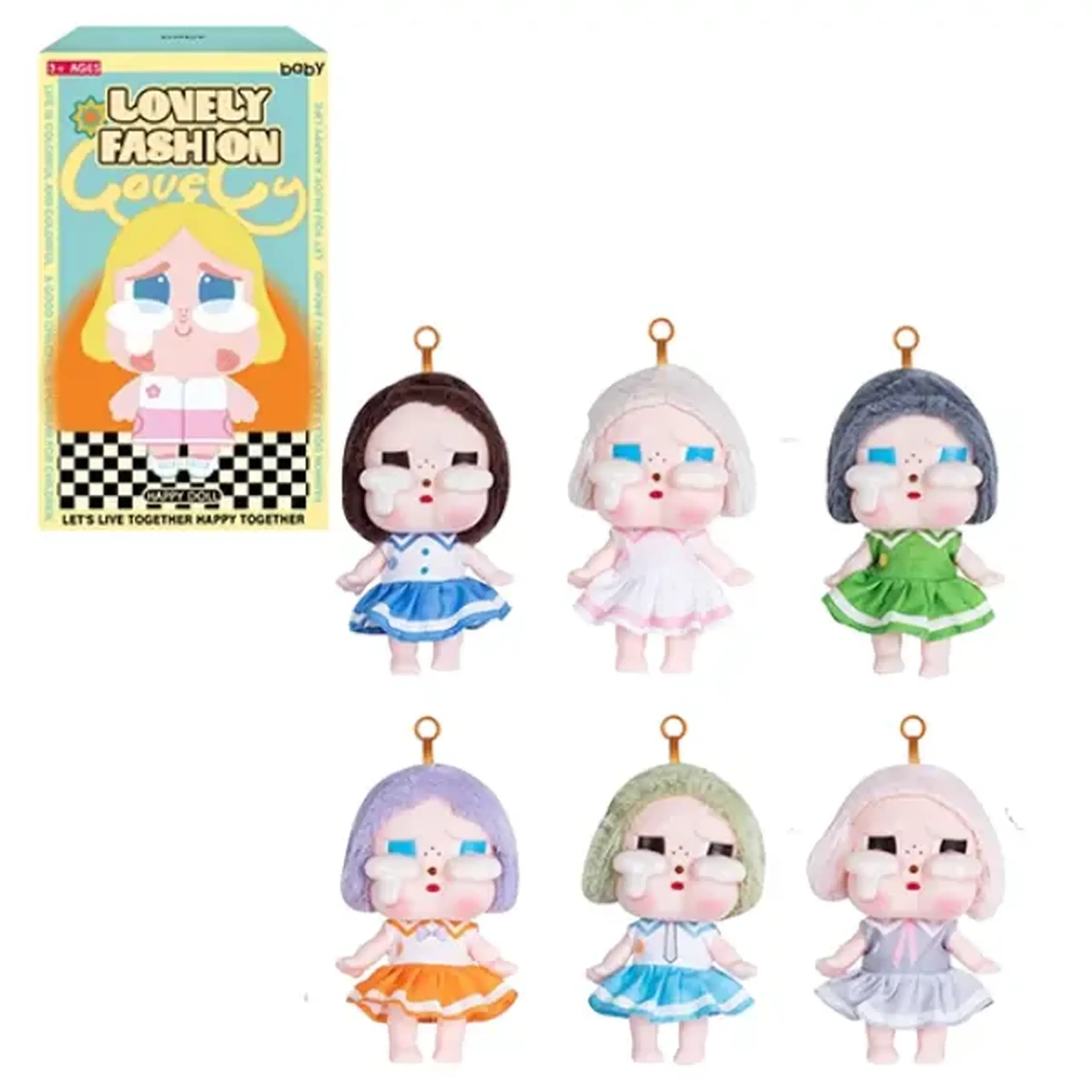 Figurină CRYBABY — Seria "Lovely Fashion", 12 cm