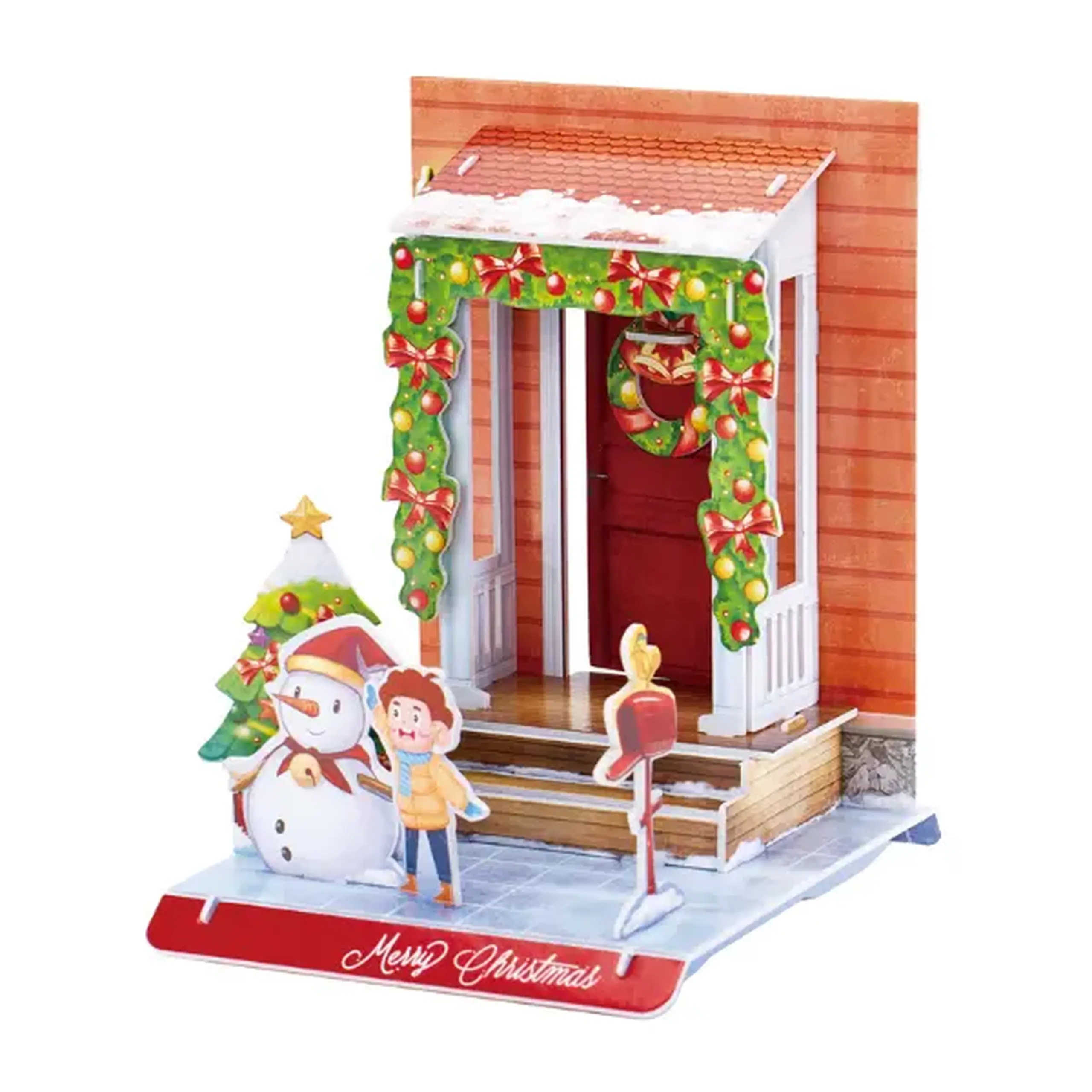 3D puzzle "Casa de Crăciun", 20 elem.