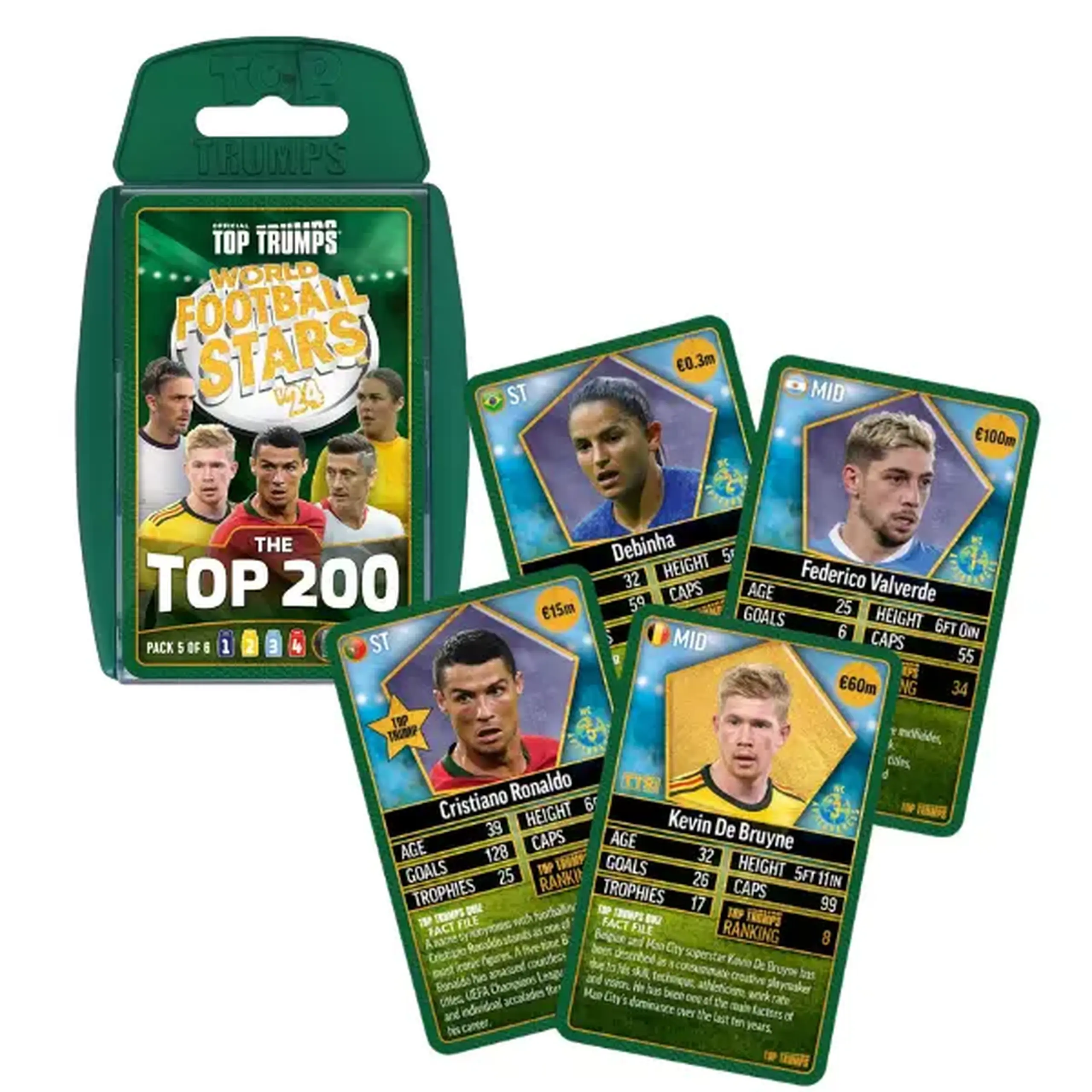 Joc de masă Top Trumps "World Football Stars 200"(5)