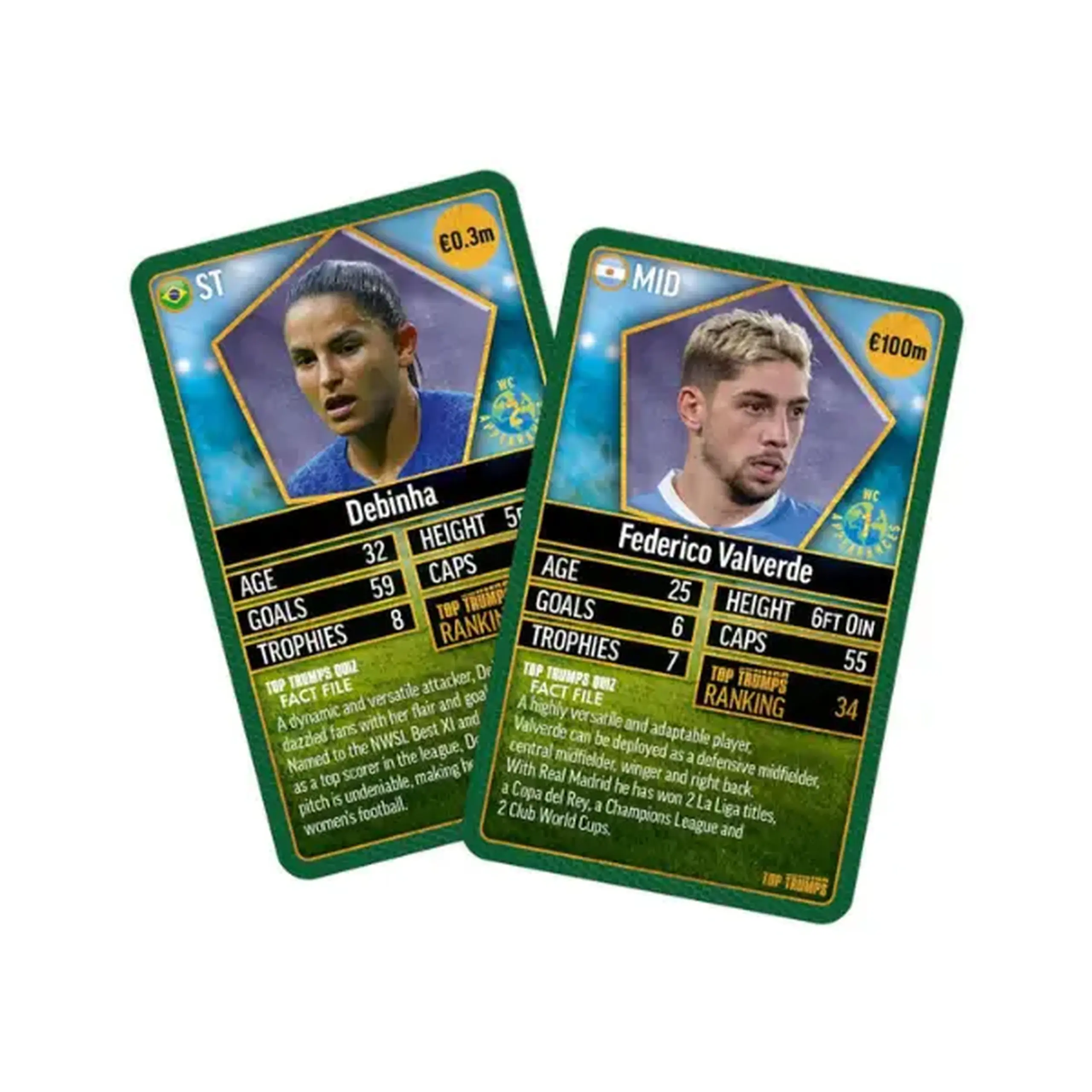 Joc de masă Top Trumps "World Football Stars 200"(5)