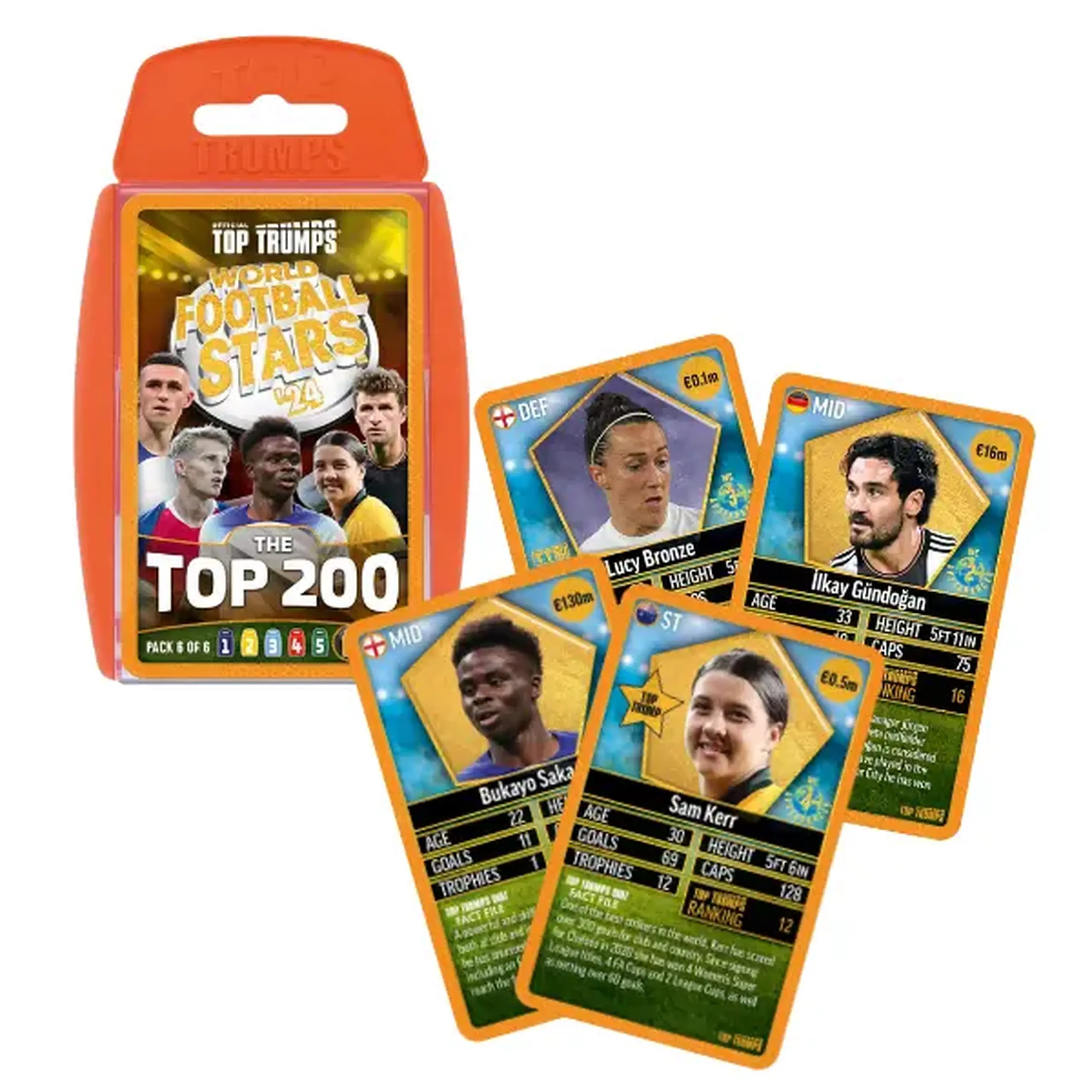 Joc de masă Top Trumps "World Football Stars 200"(6)