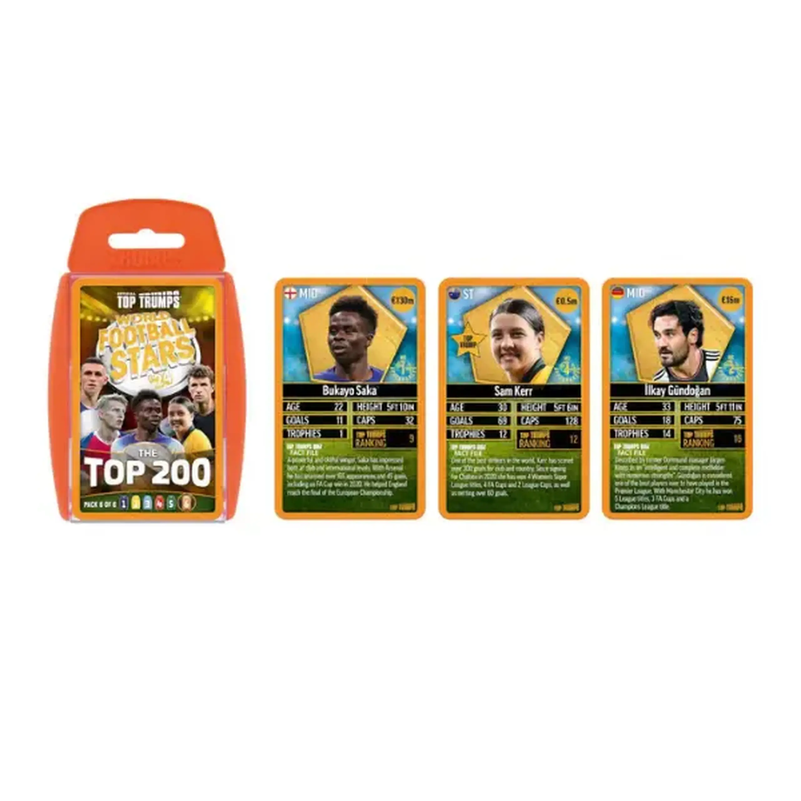 Joc de masă Top Trumps "World Football Stars 200"(6)