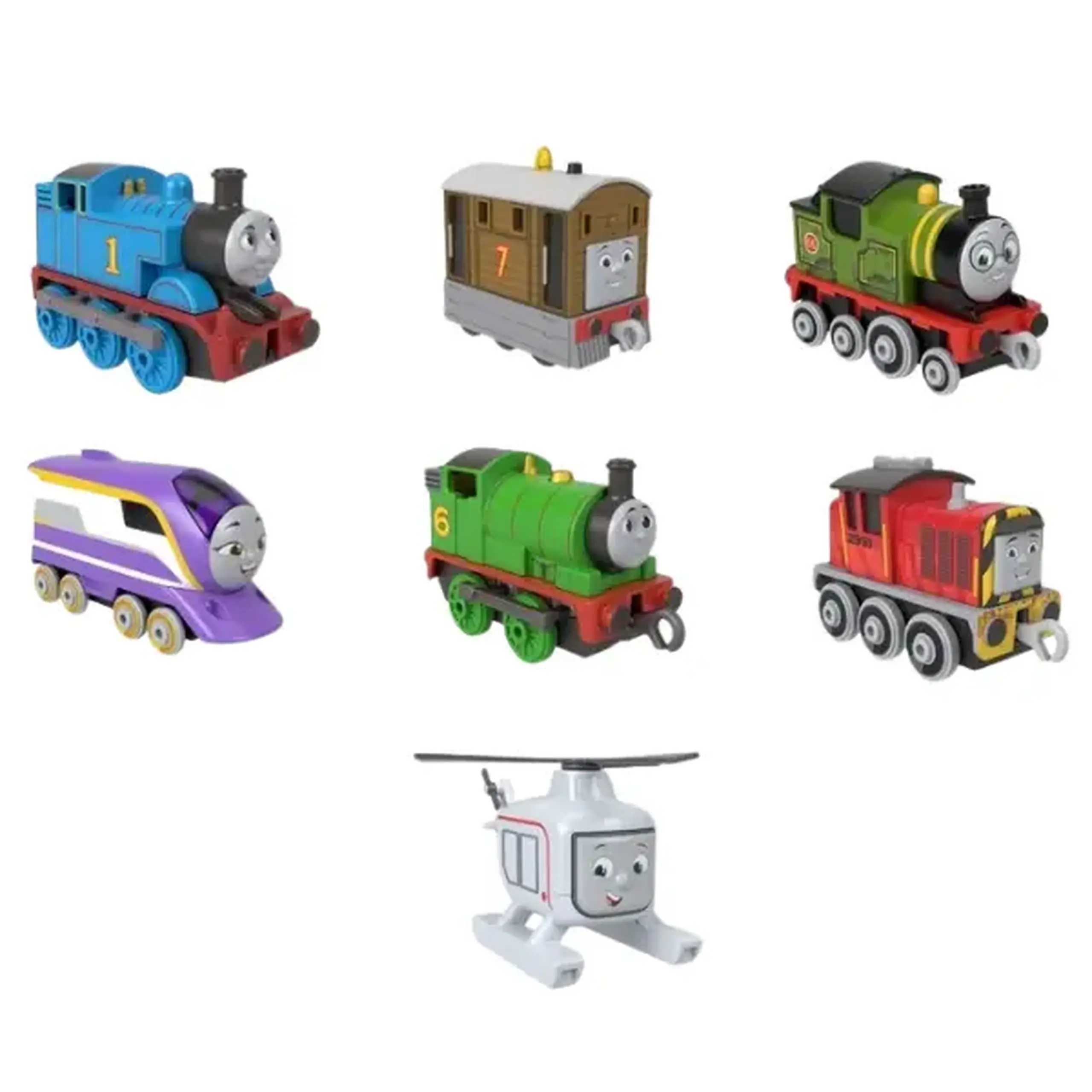 Locomotivă mică din metal "Thomas și prietenii", in as.
