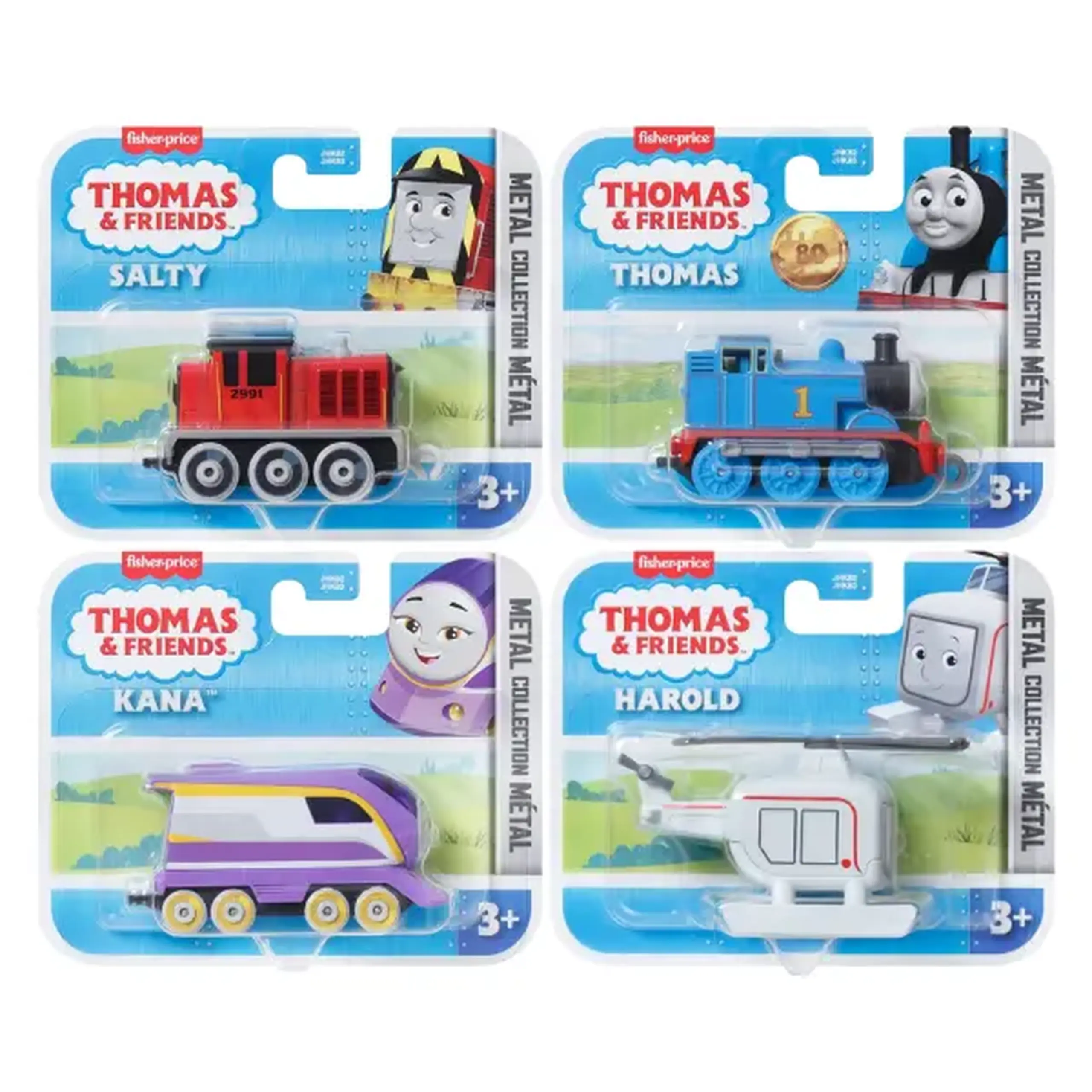 Locomotivă mică din metal "Thomas și prietenii", in as.