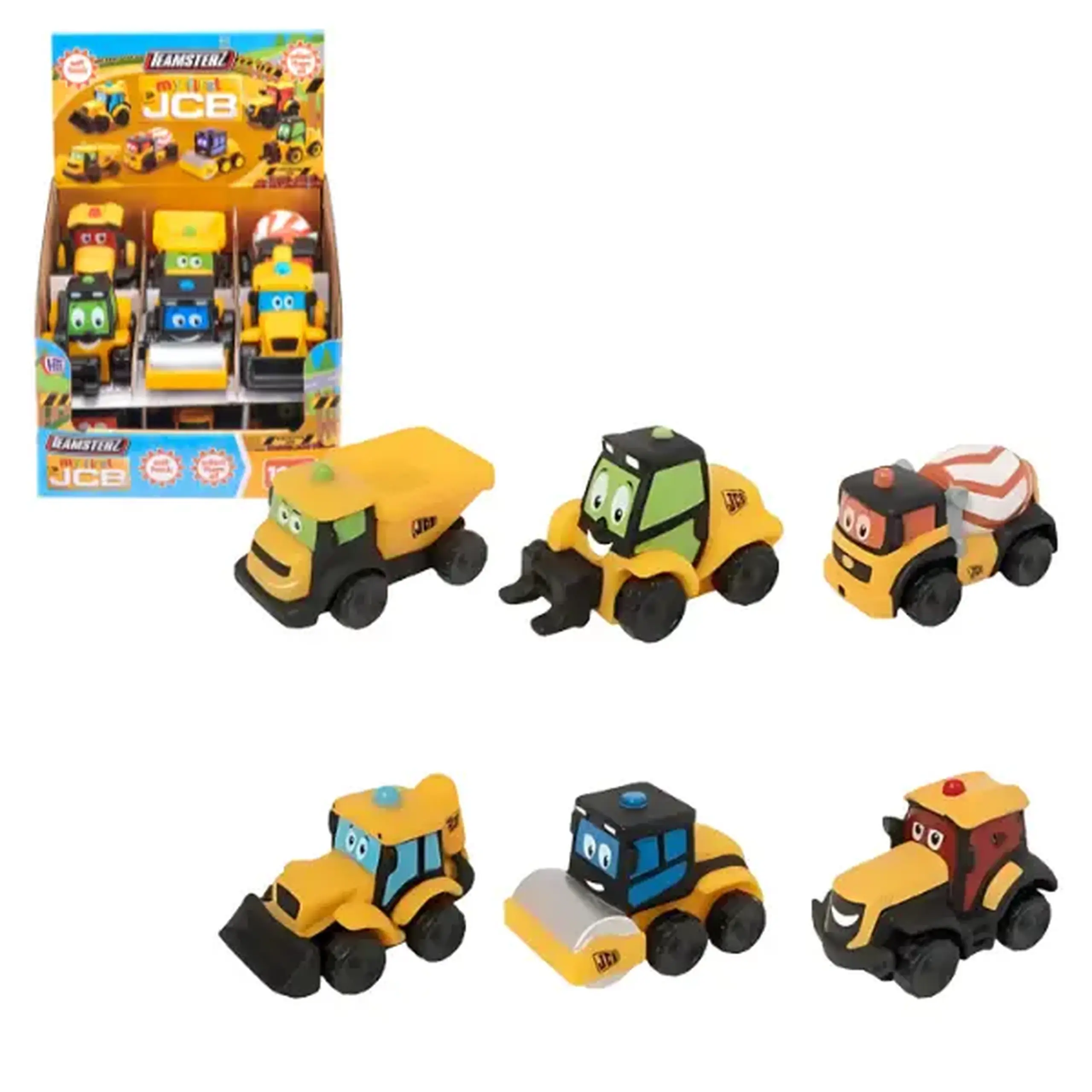 Vehicule de construcție Teamsterz „Primul meu JCB”, în as.