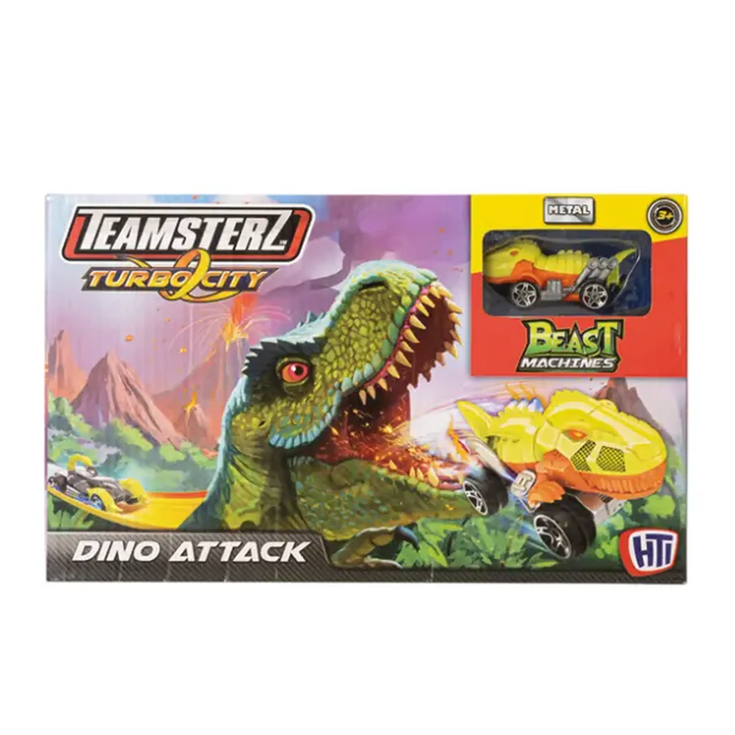 Lansator „Atacul bestiilor” Teamsterz cu mașinuță, în as.