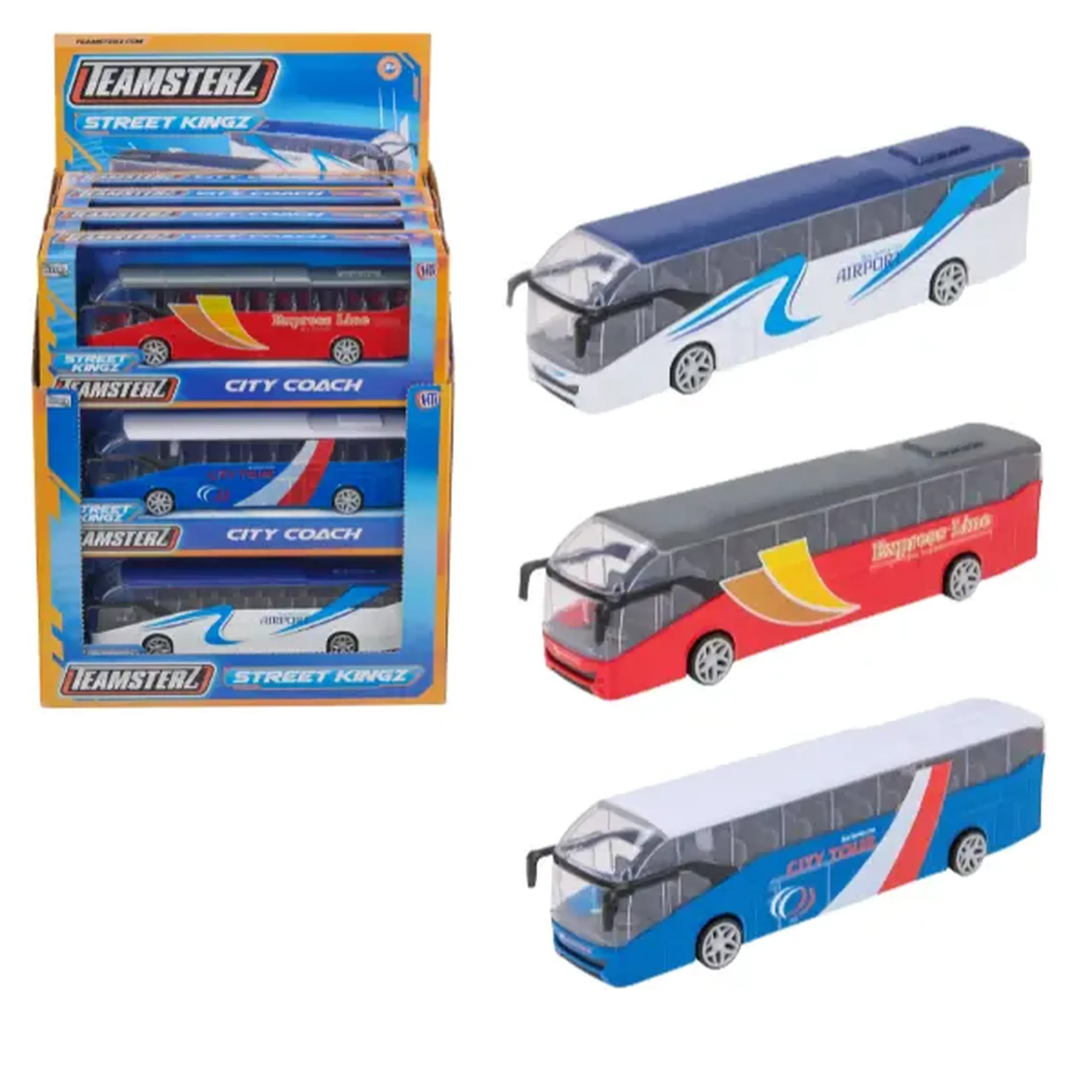 Autobuz urban Teamsterz, în as.