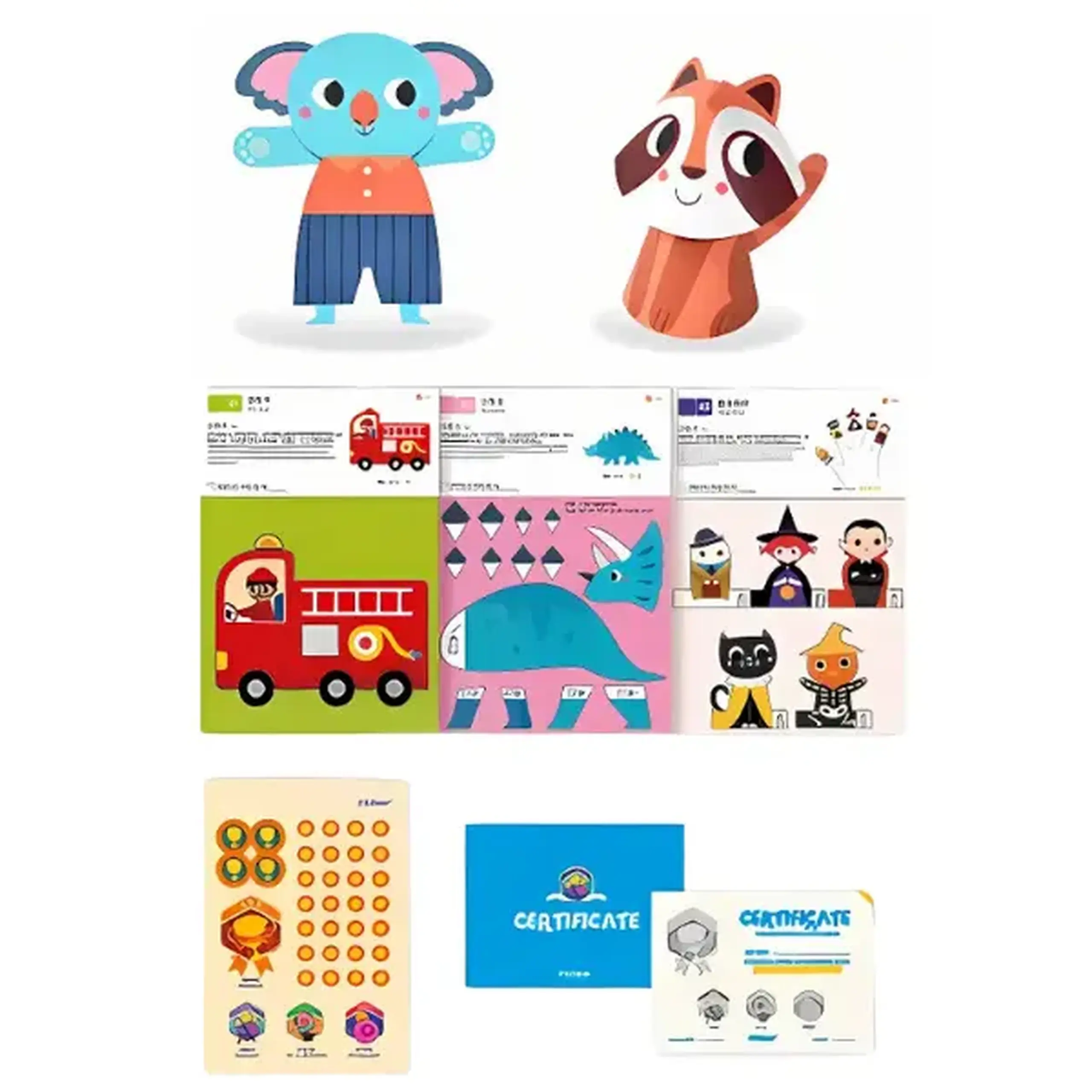 Set de creație "Let's Cut Paper" – Nivelul 3