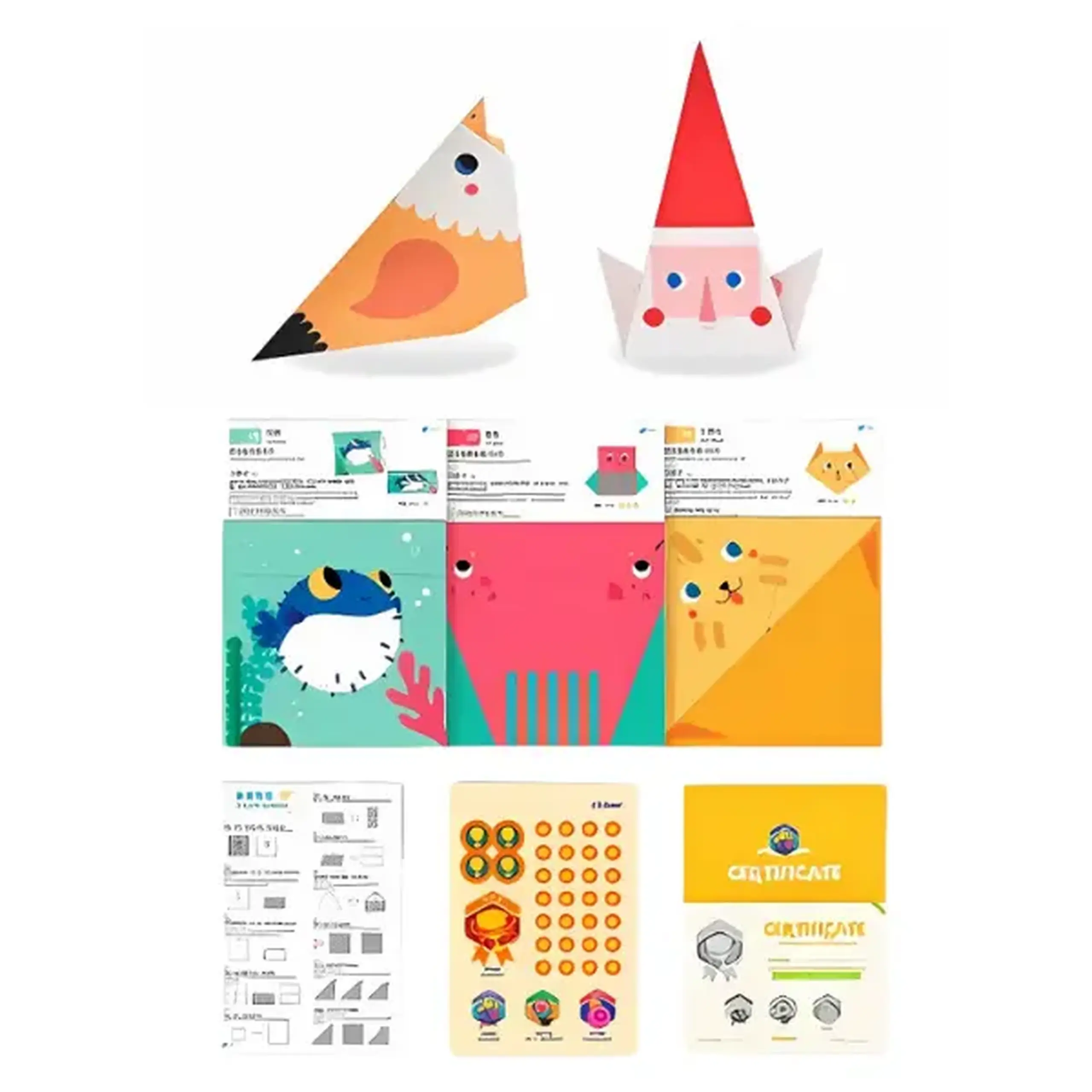 Set de creație "Let's Origami" – Nivelul 1