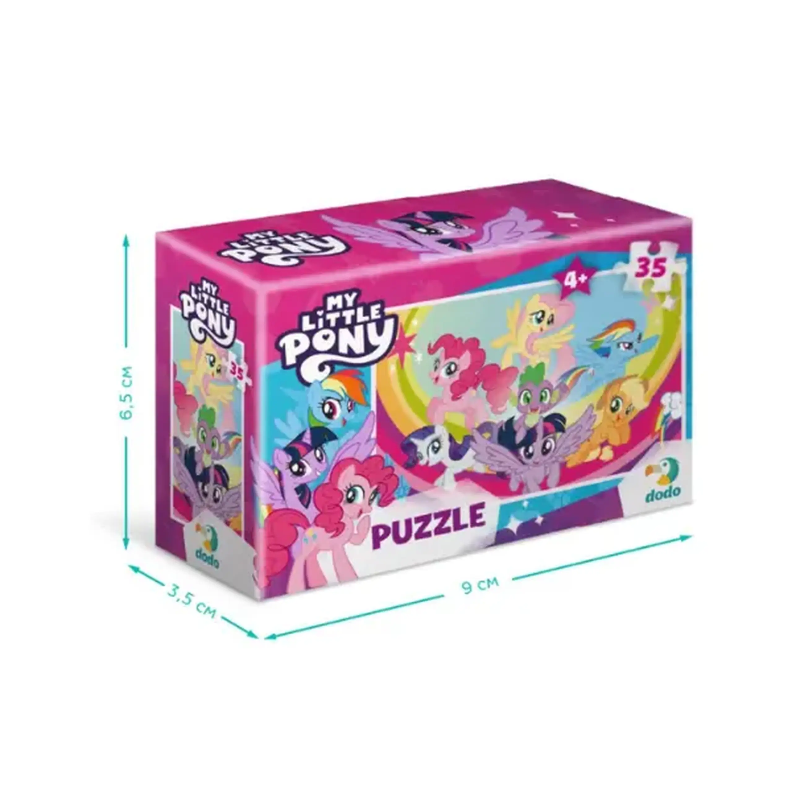 Puzzle-mini "Prietene magice", seria My Little Pony, 35 elem.