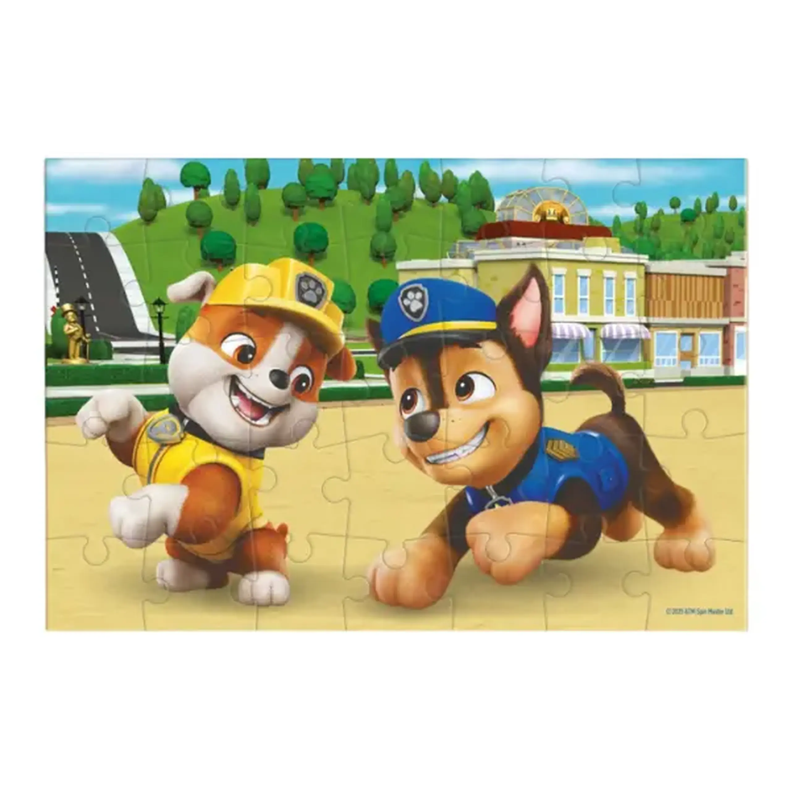 Puzzle-mini "Rubble și Chase", seria Patrula cățelușilor, 35 elem.