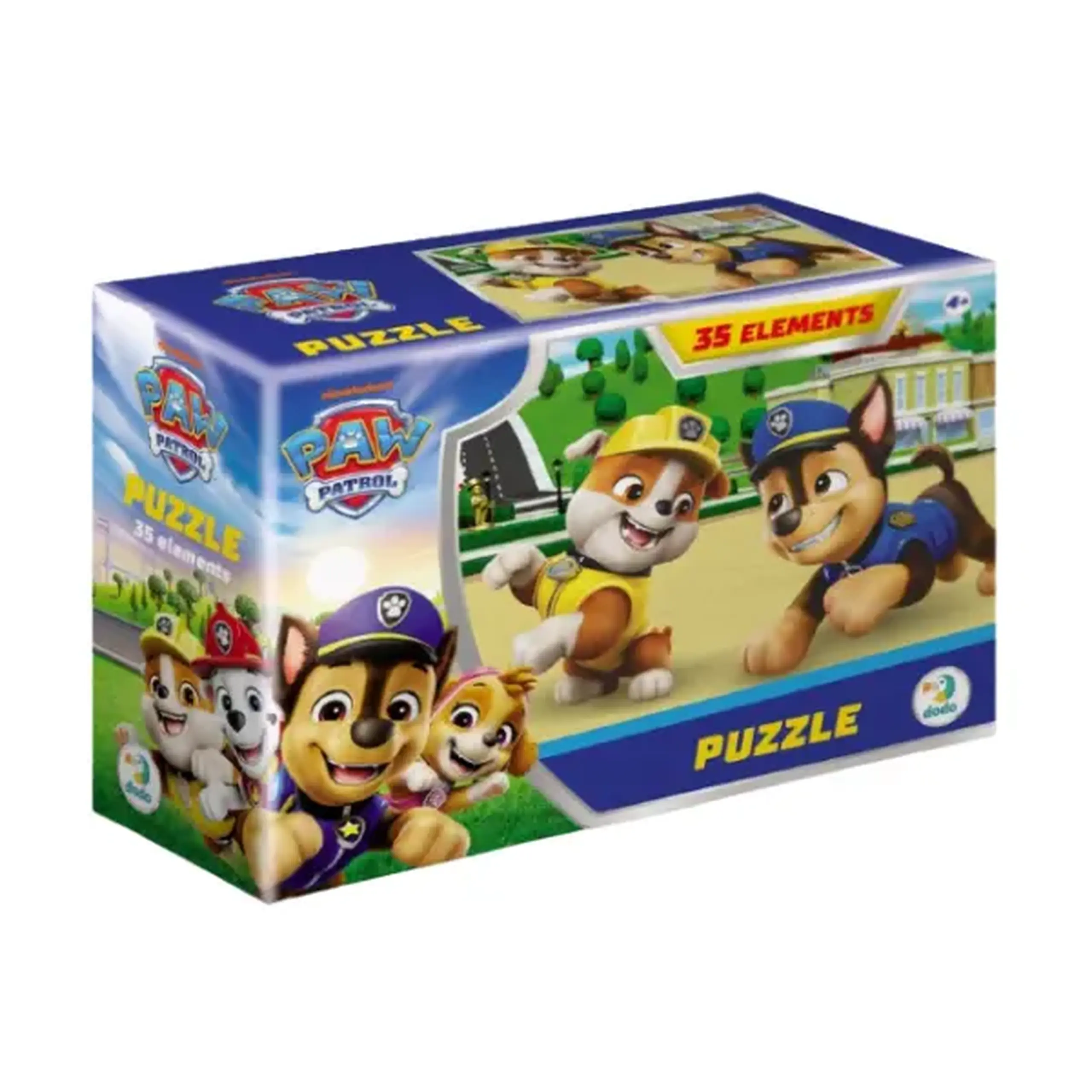 Puzzle-mini "Rubble și Chase", seria Patrula cățelușilor, 35 elem.