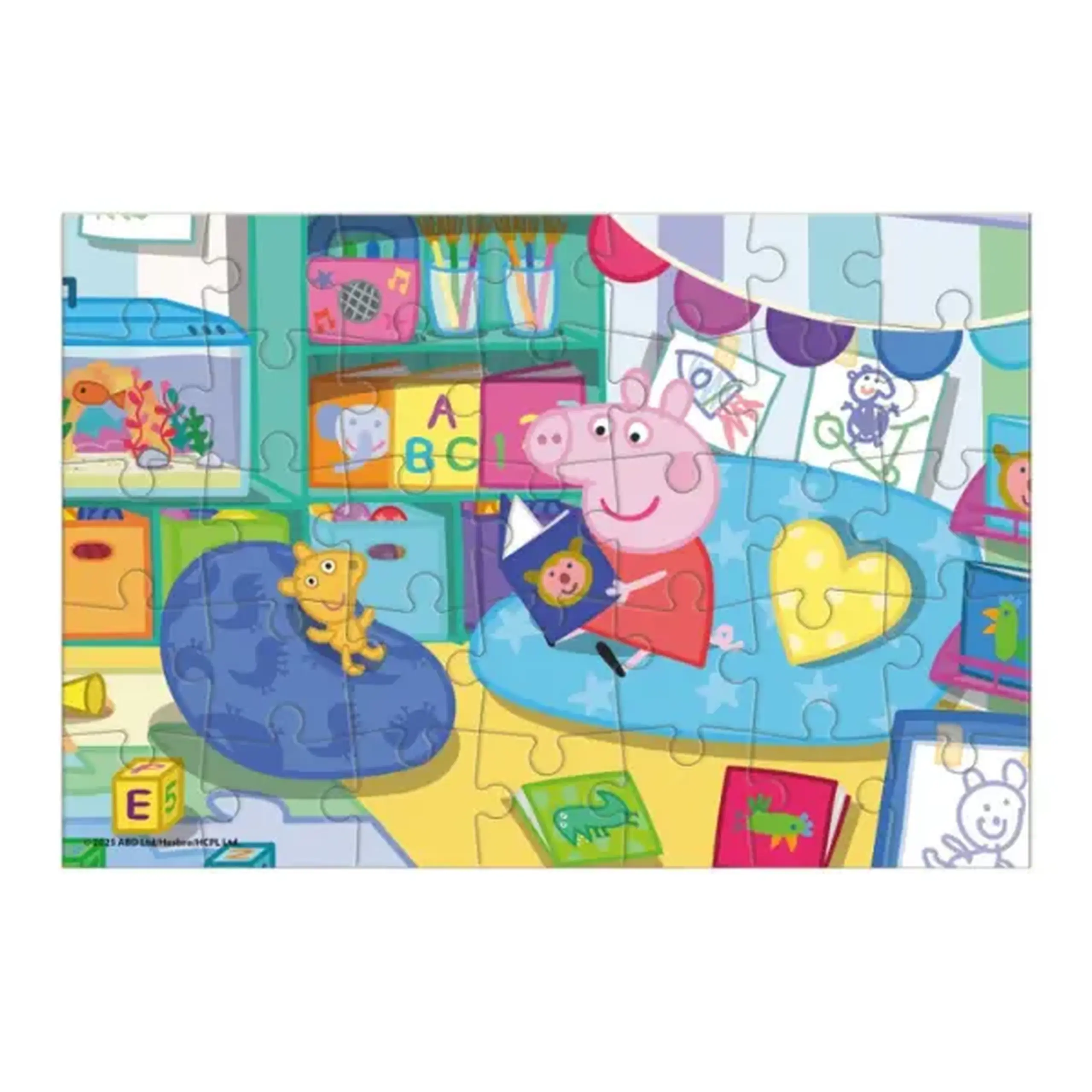 Puzzle-mini "Povești pentru ursuleț", seria Peppa Pig, 35 elem.