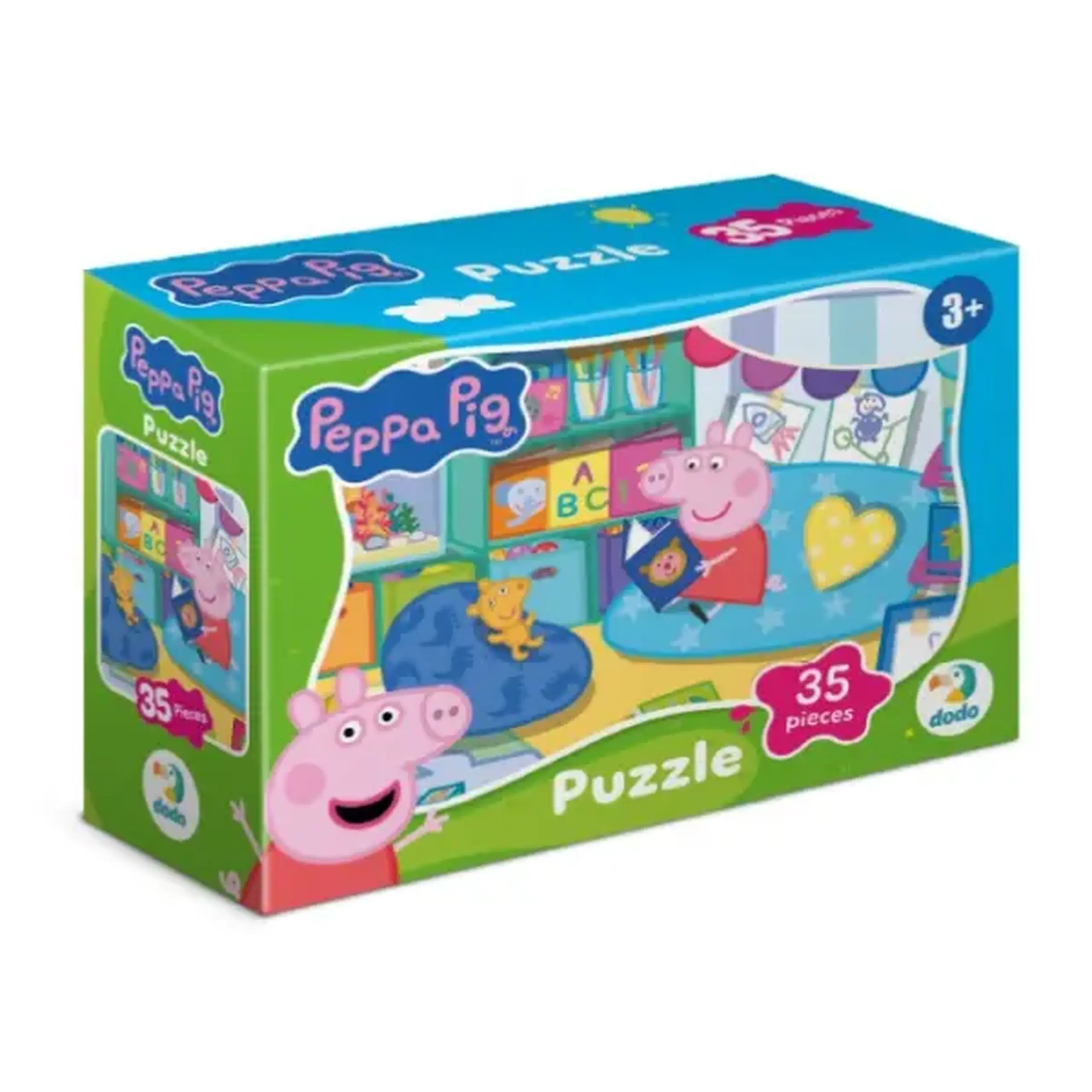 Puzzle-mini "Povești pentru ursuleț", seria Peppa Pig, 35 elem.