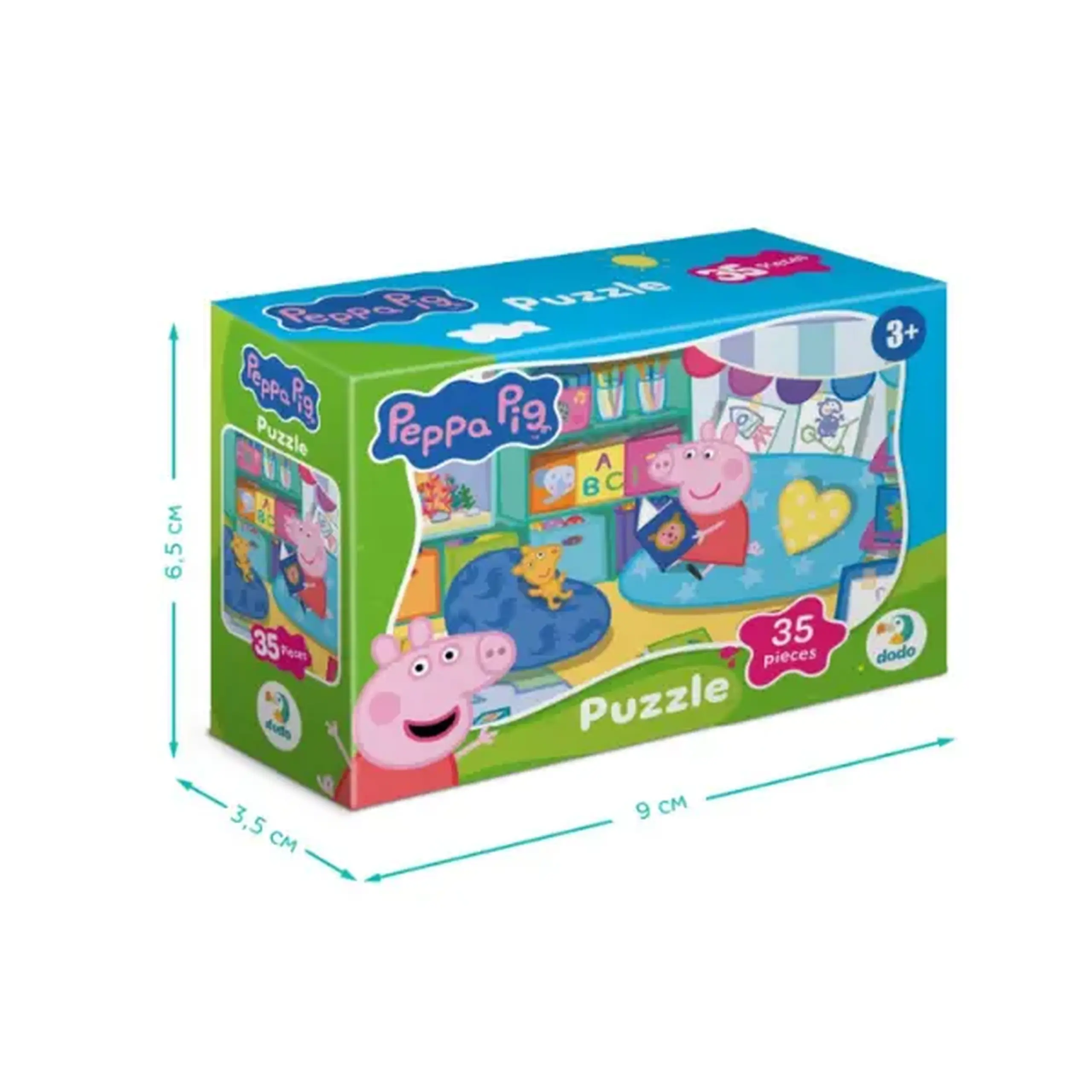 Puzzle-mini "Povești pentru ursuleț", seria Peppa Pig, 35 elem.
