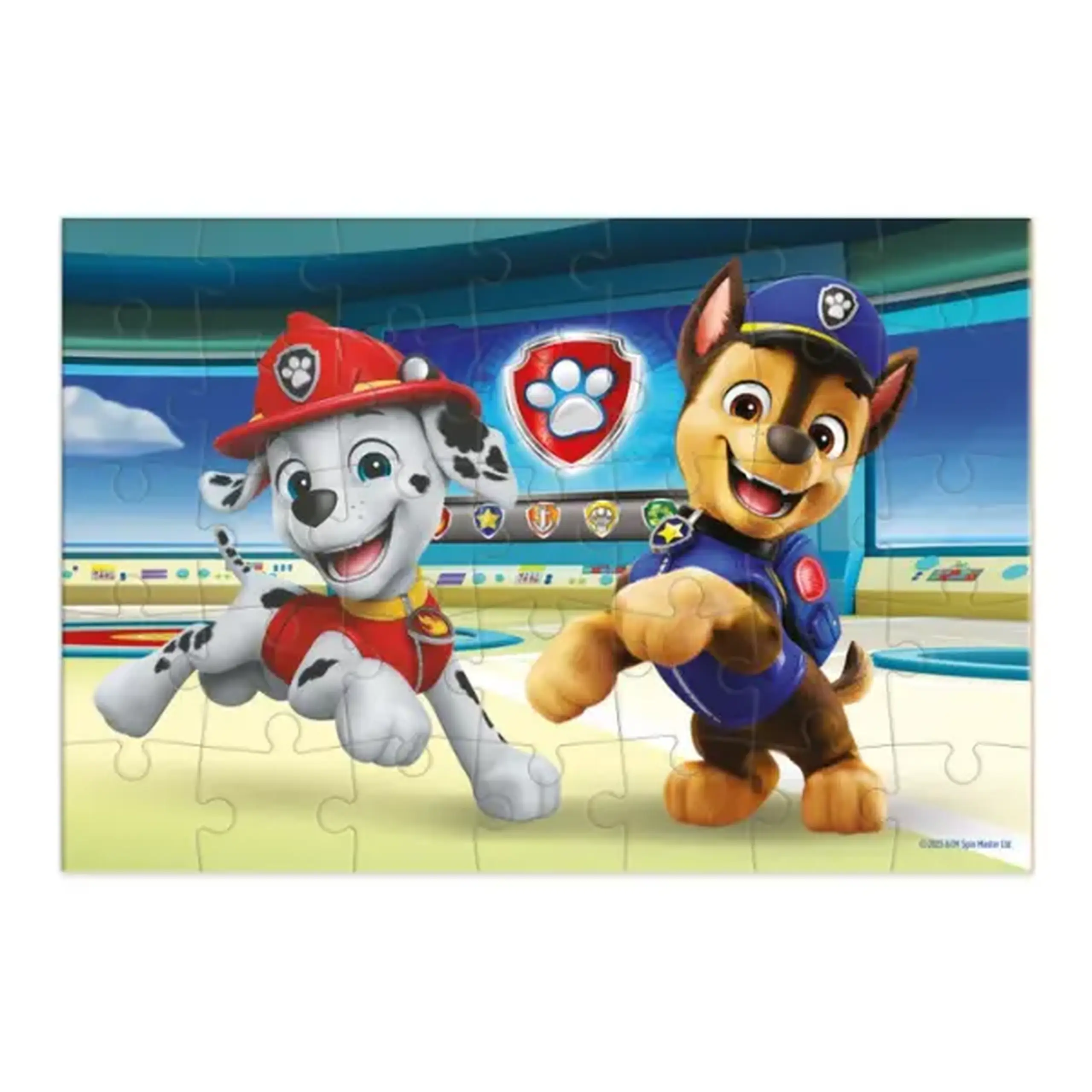 Puzzle-mini "Marshall și Chase", seria Patrula cățelușilor, 35 elem.