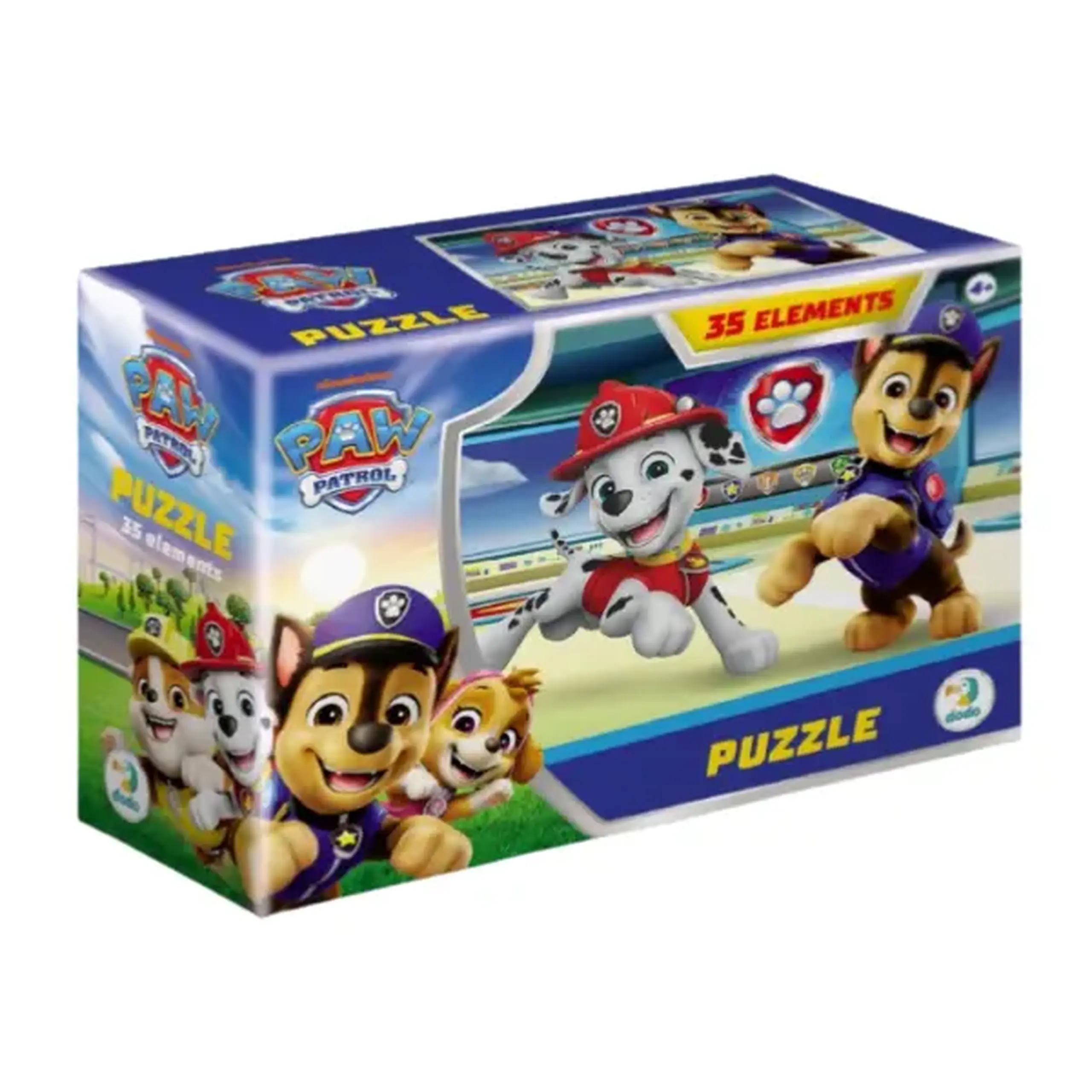 Puzzle-mini "Marshall și Chase", seria Patrula cățelușilor, 35 elem.