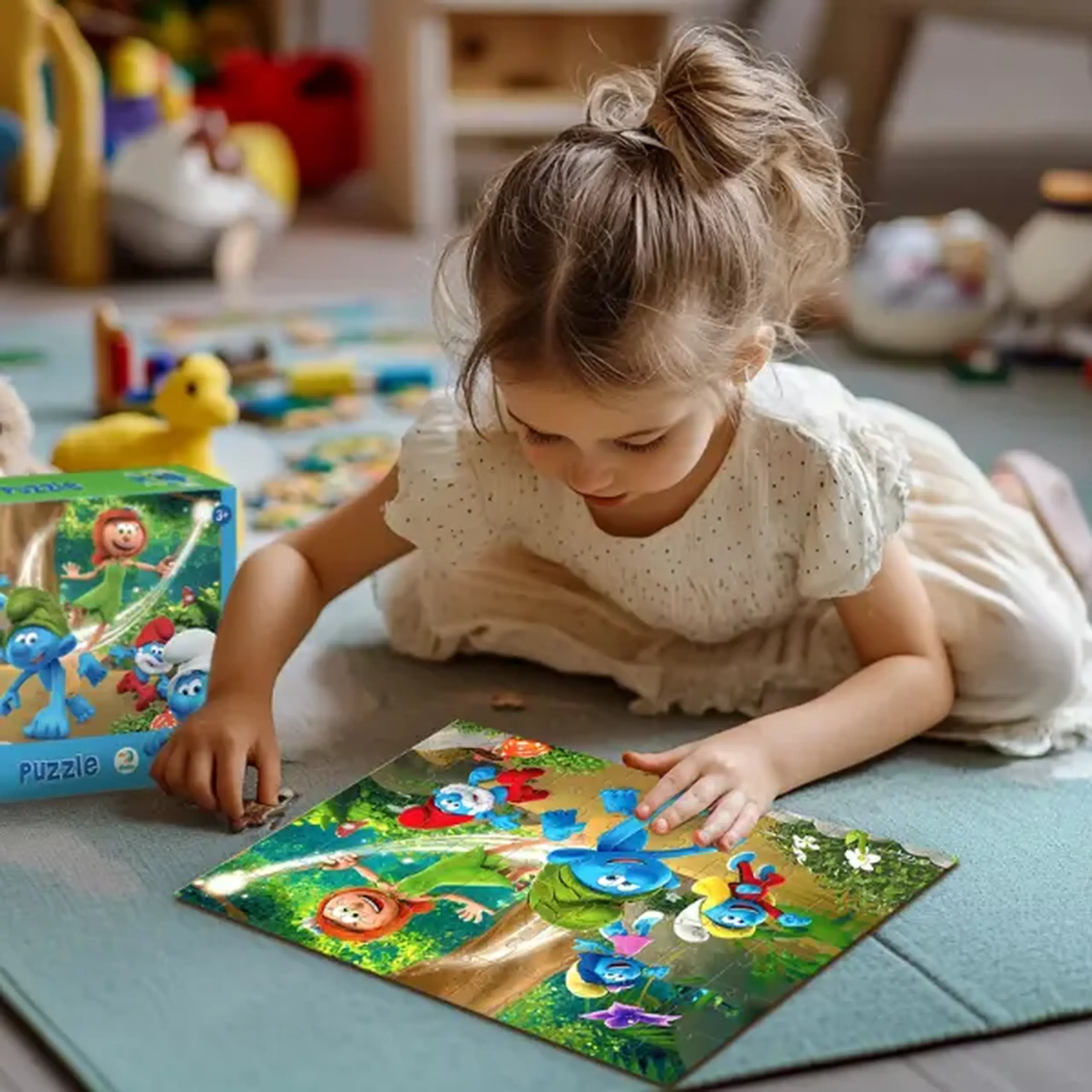 Puzzle "Prințesa Frunzuliță", seria Smurfii, 60 elem.