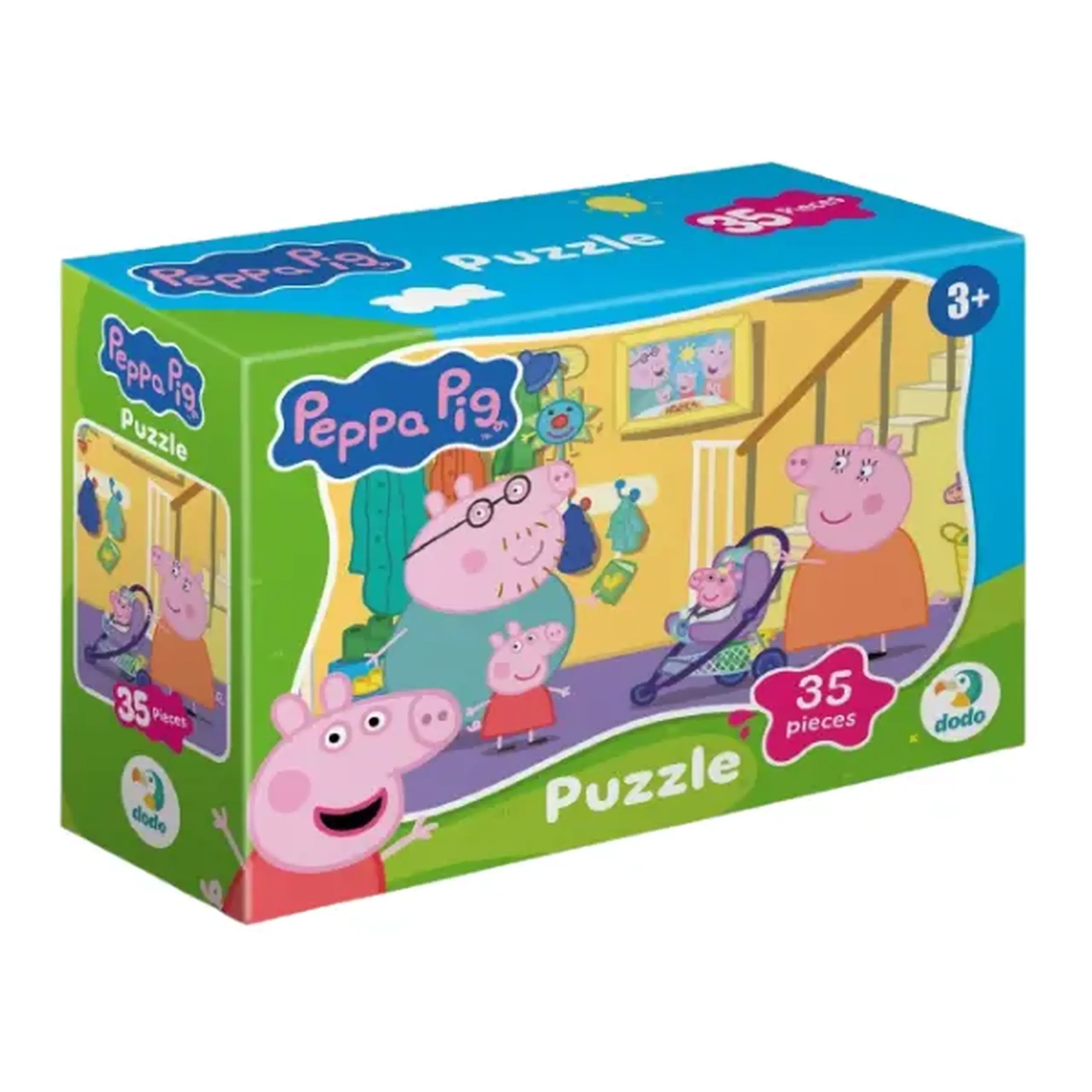 Puzzle-mini "La plimbare", seria Peppa Pig, 35 elem.
