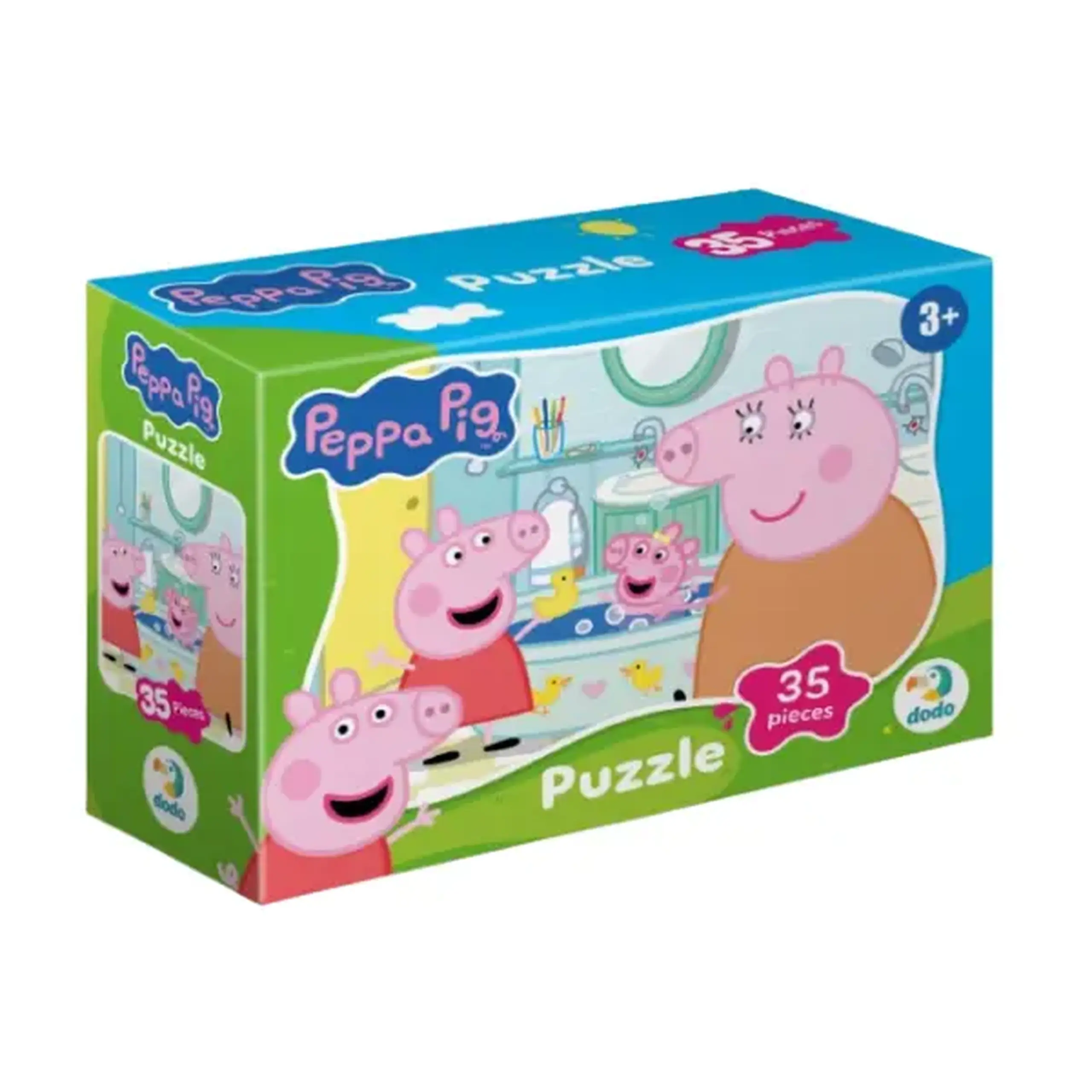 Puzzle-mini "Rățuștele în baie", seria Peppa Pig, 35 elem.