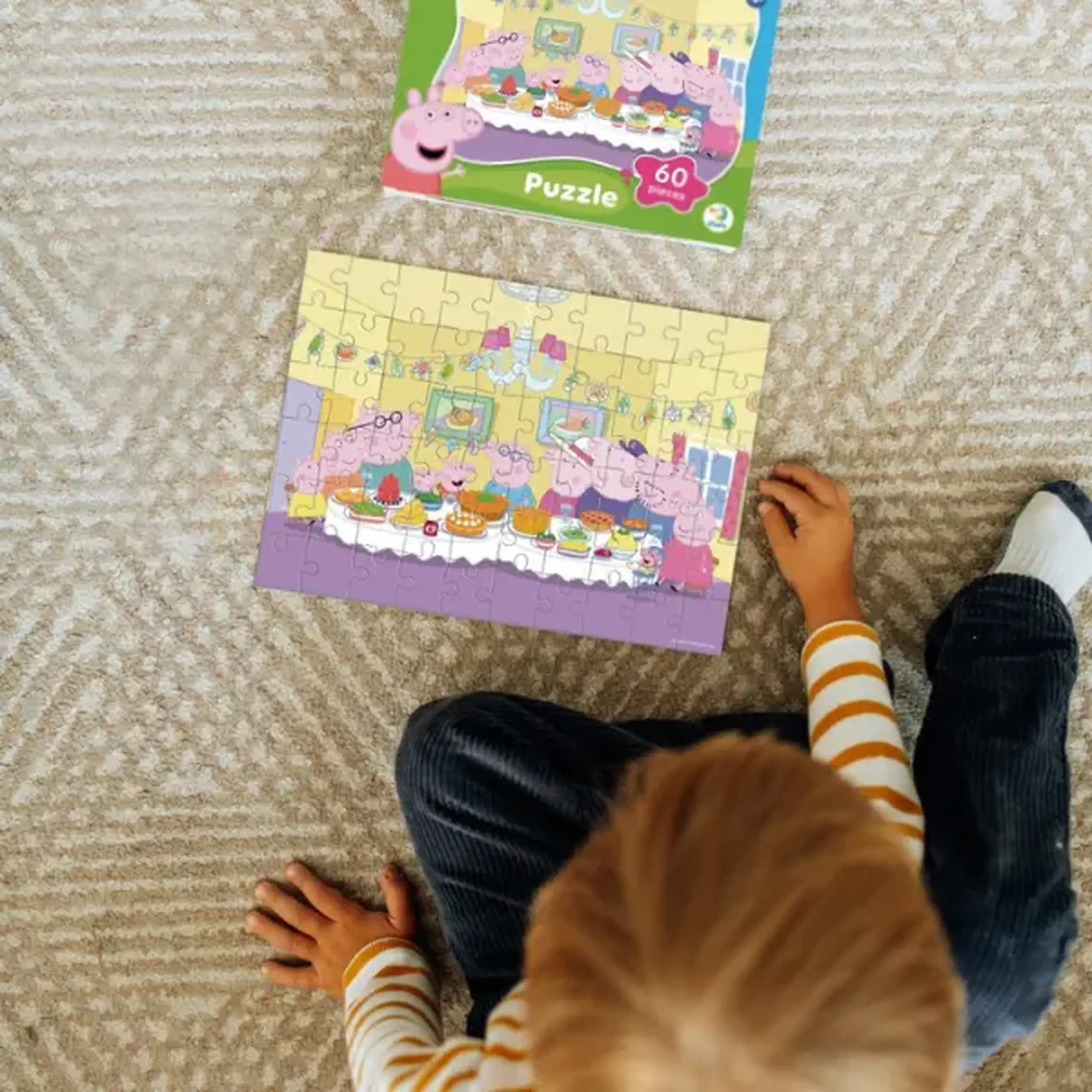 Puzzle "Familia împreună", seria Peppa Pig, 60 elem.