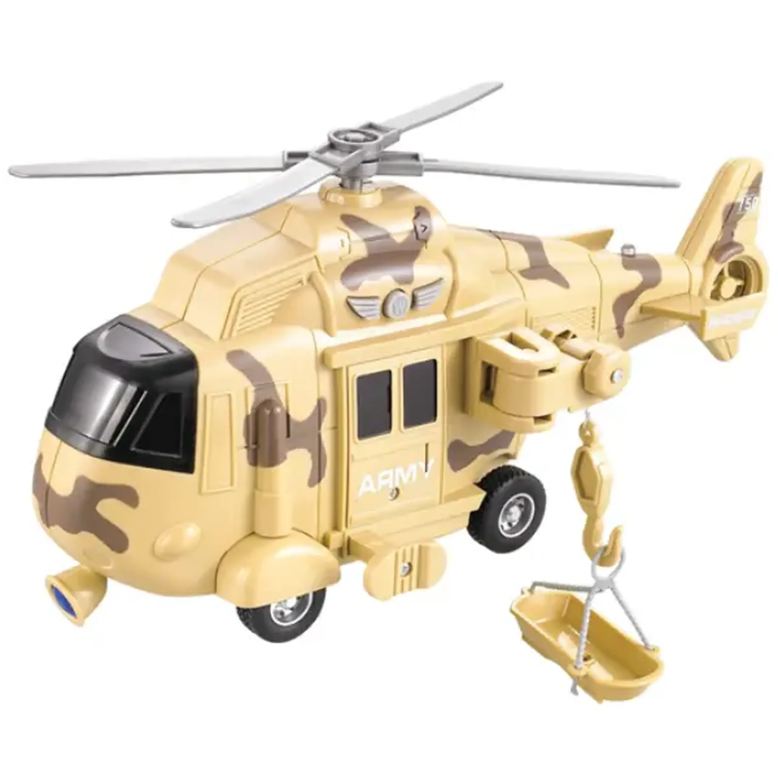1:20 Elicopter militar de salvare inerțial (lumină / sunet)