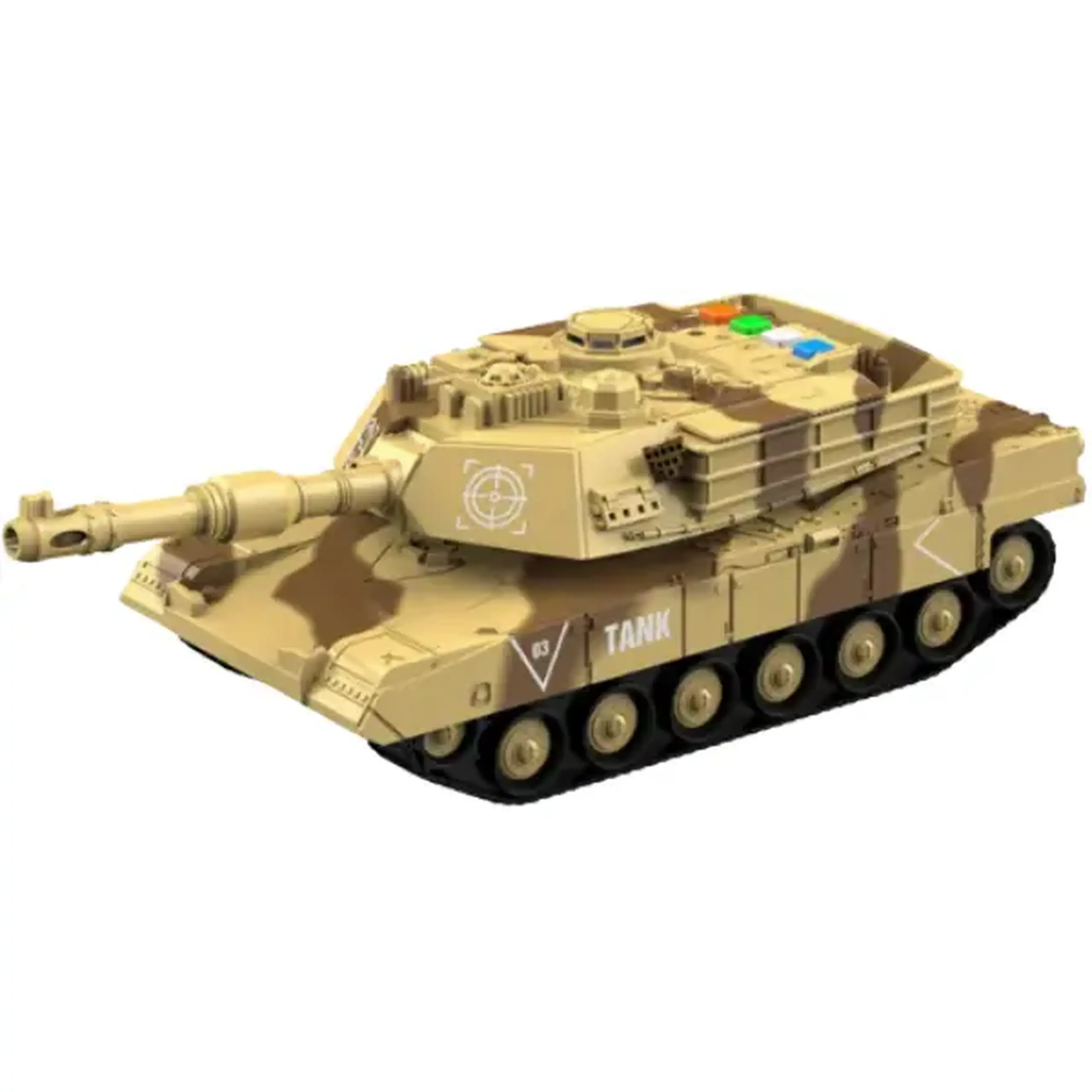 1:16 Tanc militar inerțial, camuflaj (lumină / sunet)