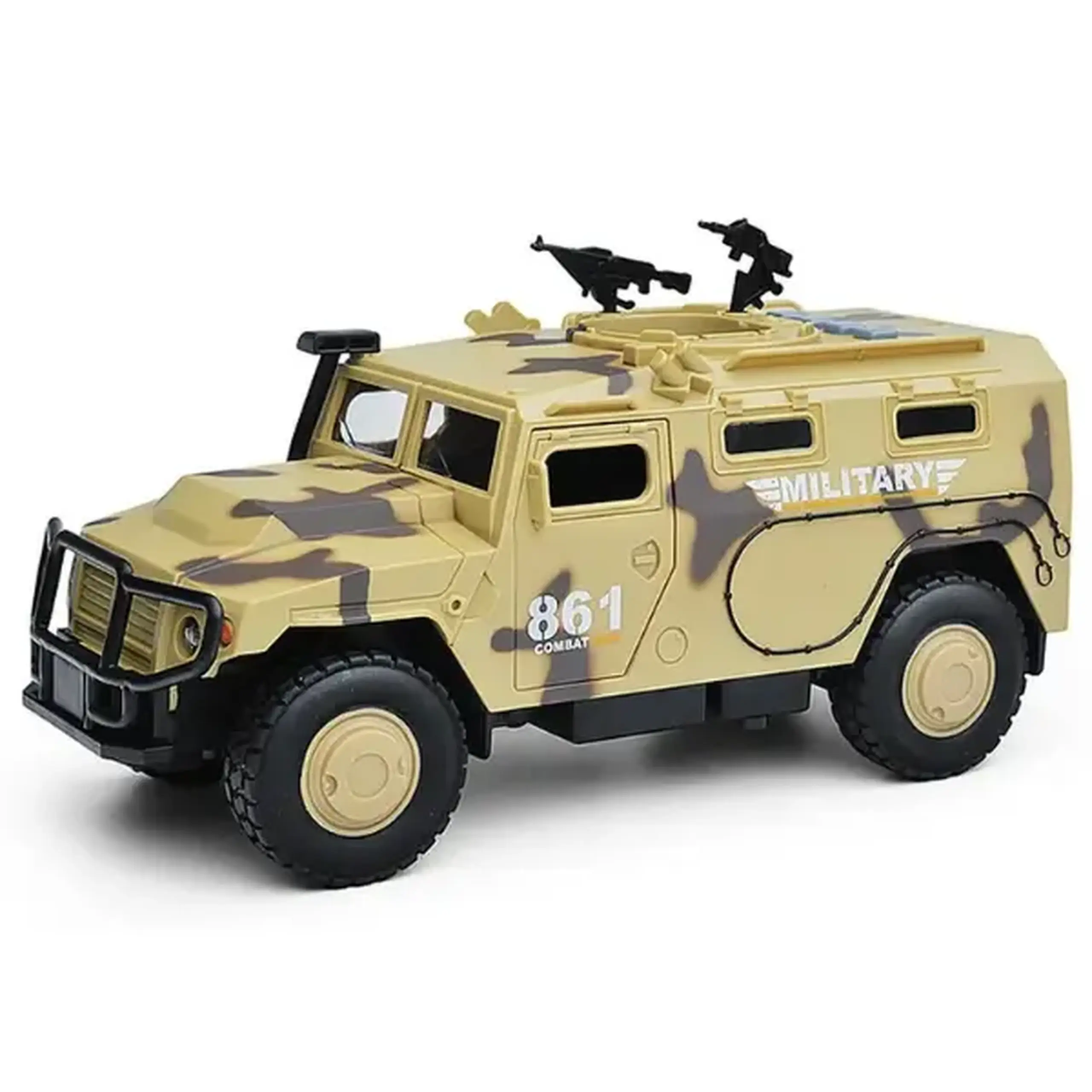 1:16 Vehicul blindat militar cu inerție (lumini /sunete / ușile se deschid)