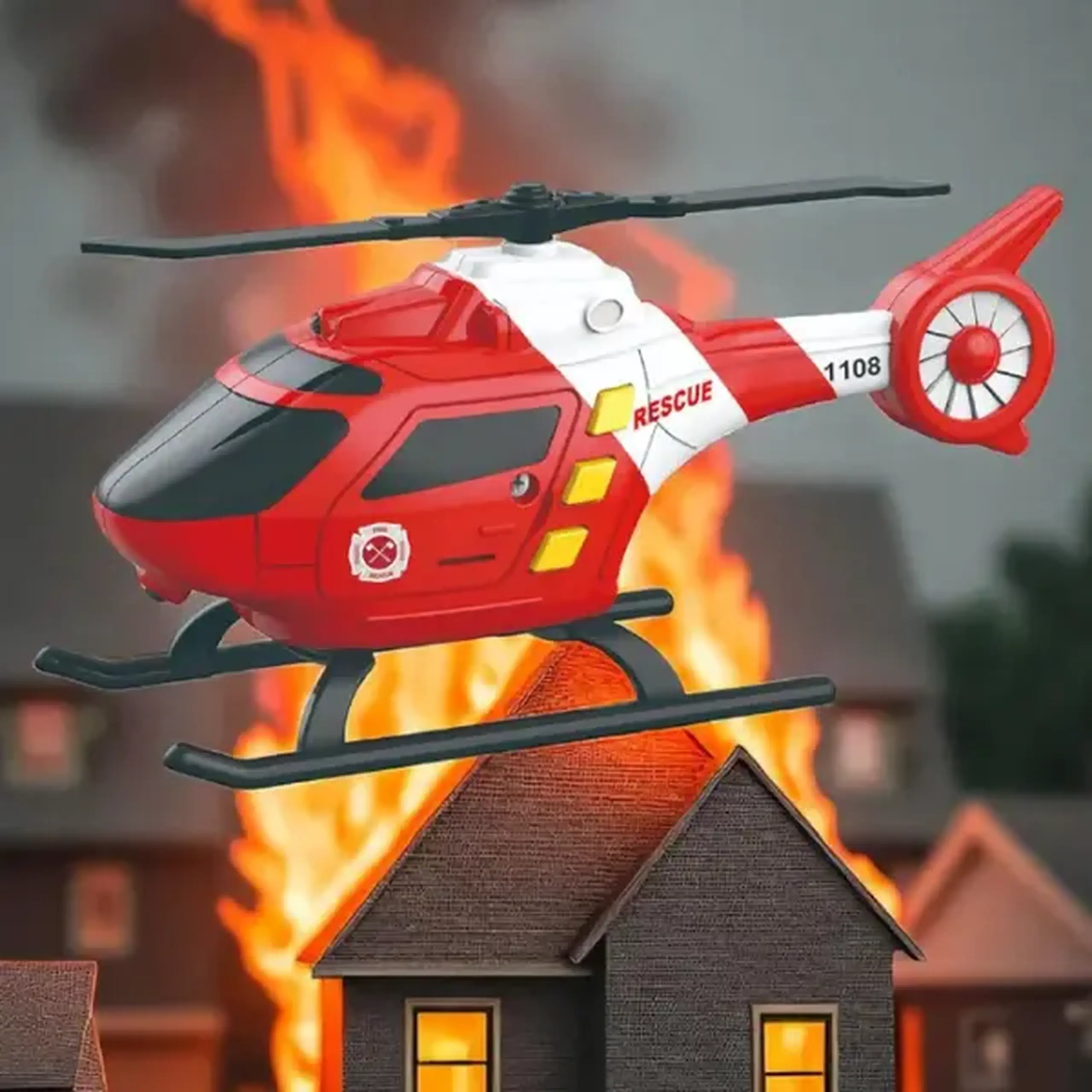 1:32 Elicopter de pompieri (lumini /sunete)