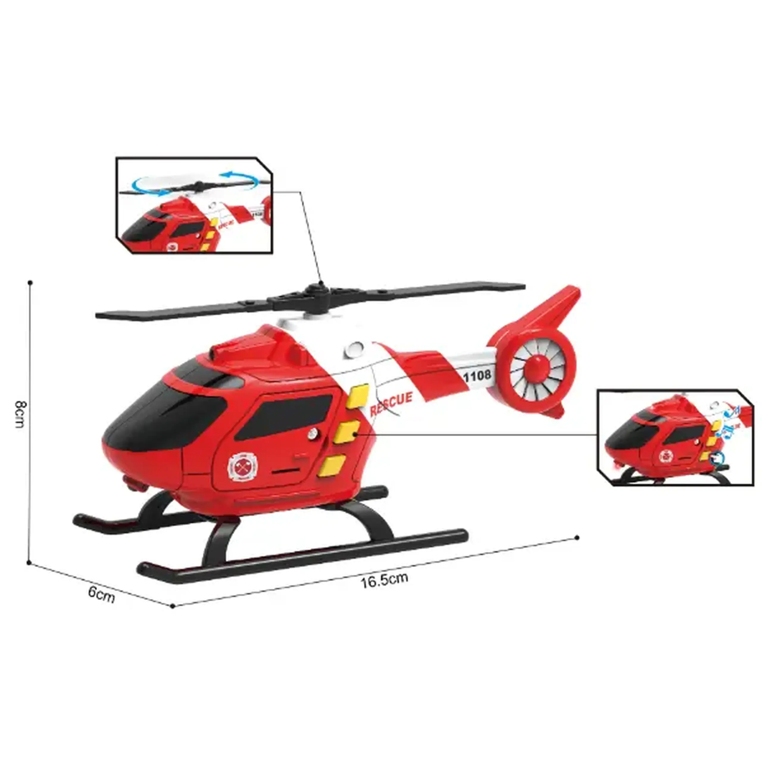 1:32 Elicopter de pompieri (lumini /sunete)