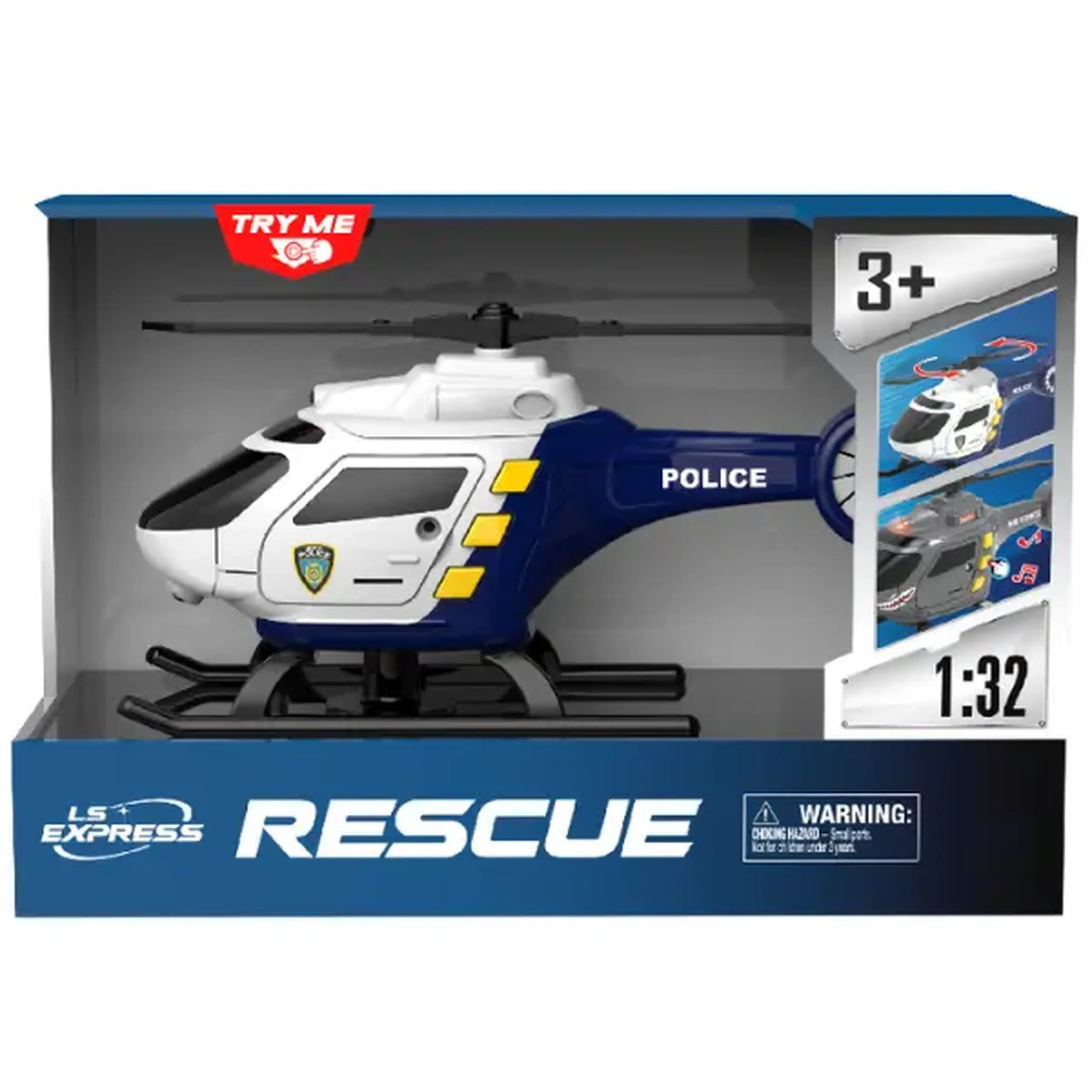 1:32 Elicopter de poliție (lumini /sunete)