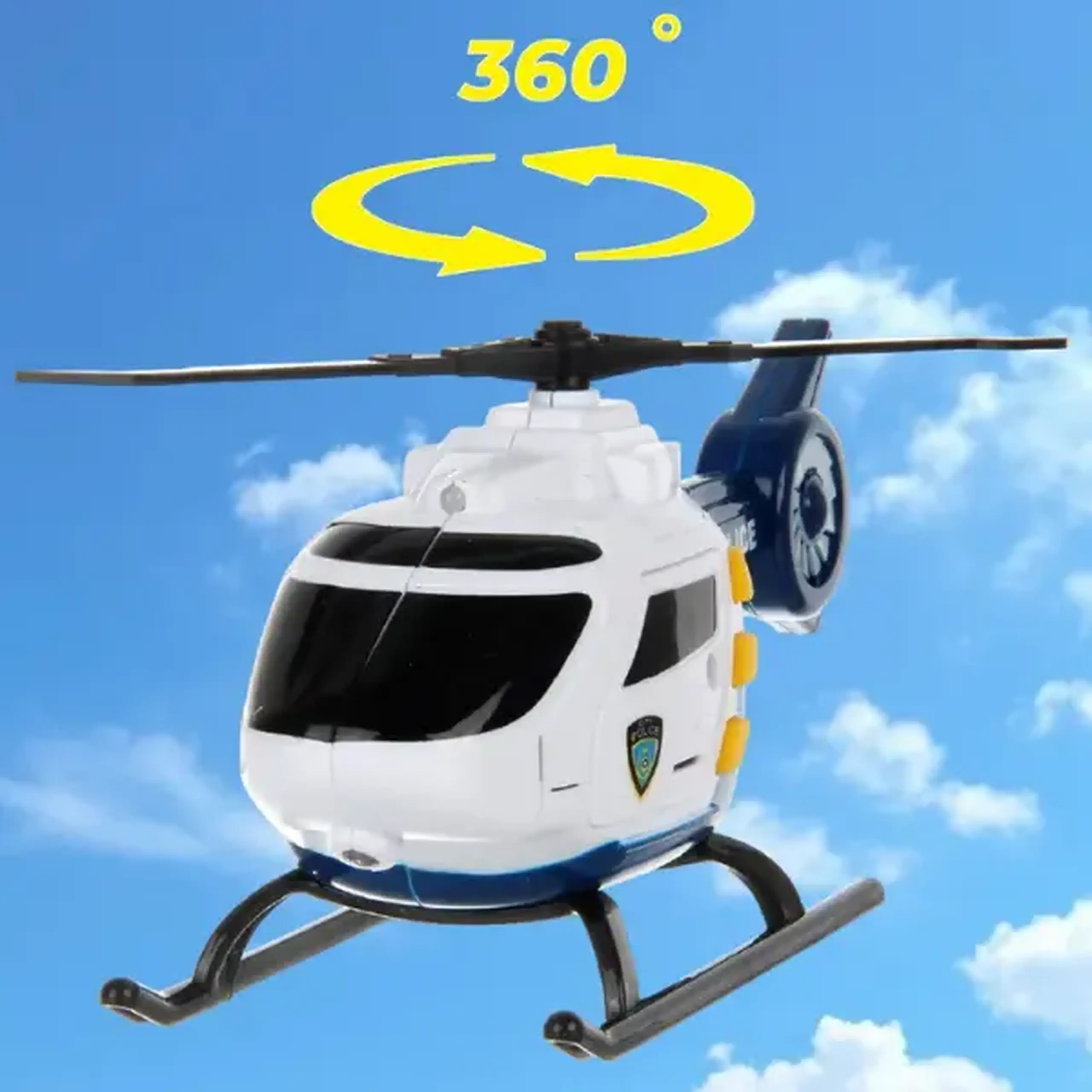 1:32 Elicopter de poliție (lumini /sunete)