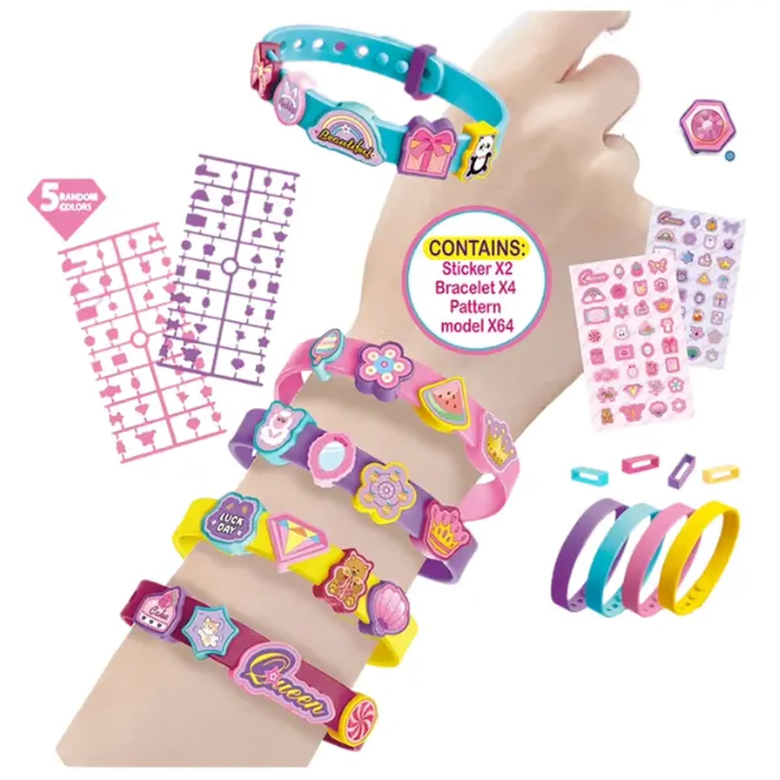 Set pentru crearea brățărilor DIY "Bracelets"