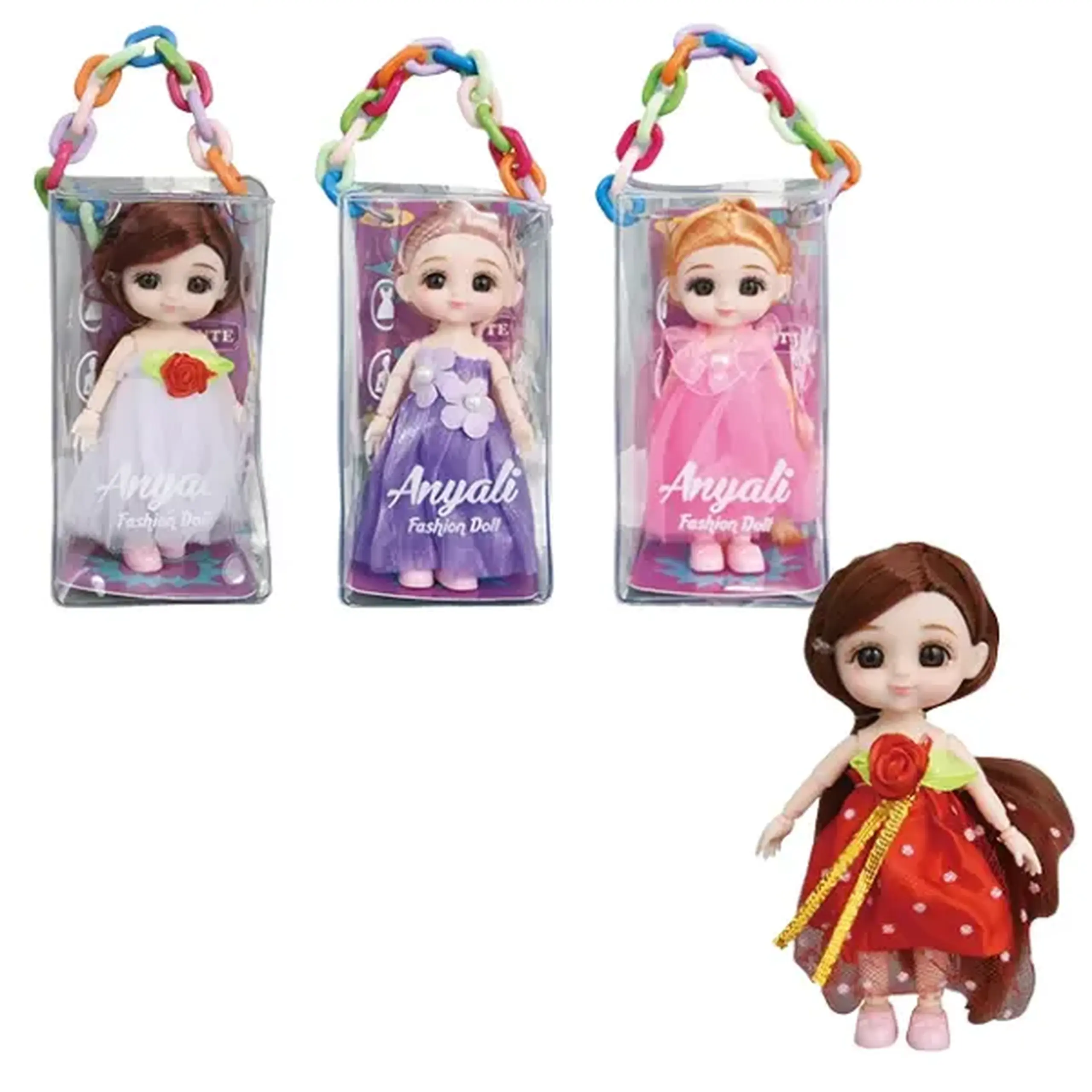 Păpușa "Micuța prințesă" 12 cm. (în as.)