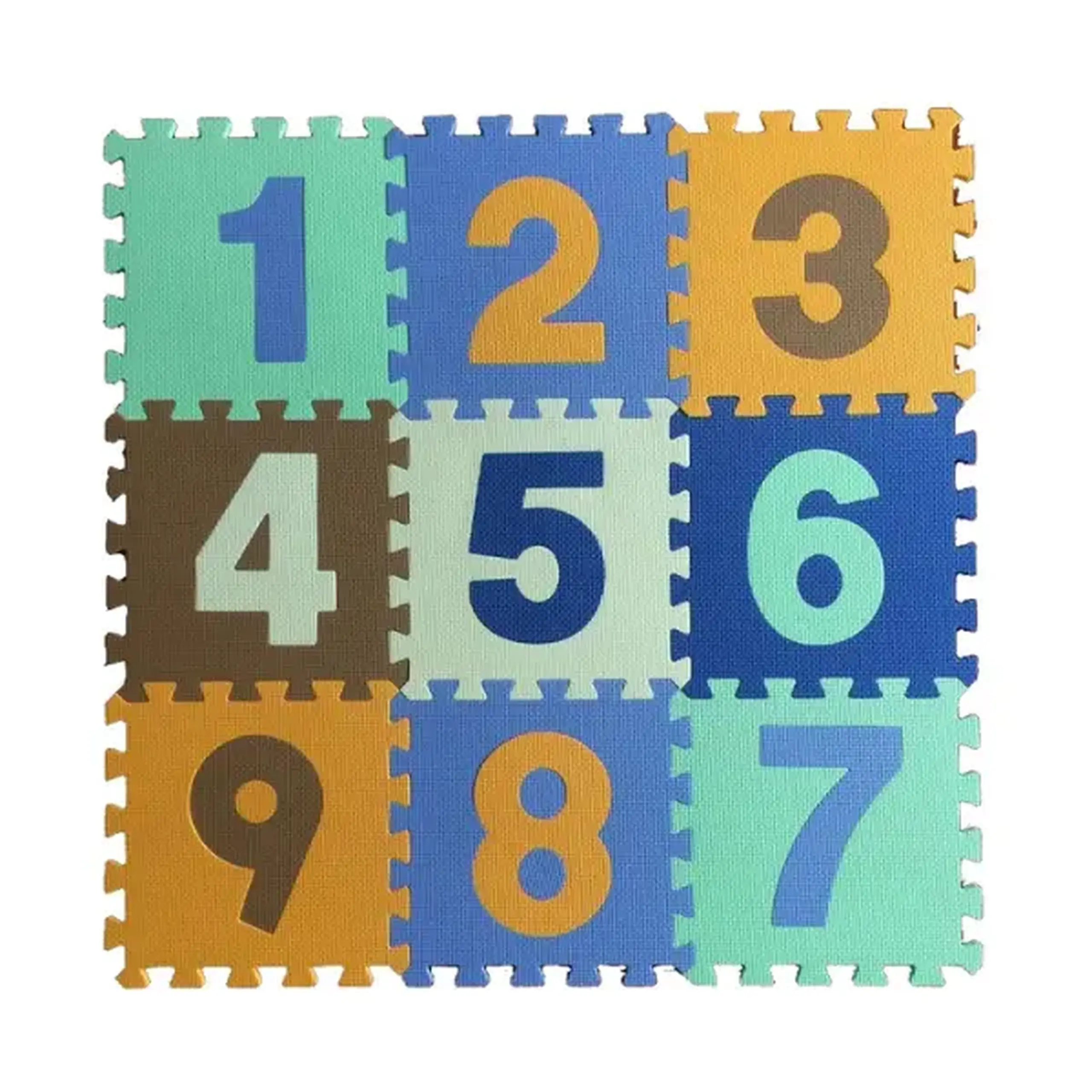 Covoraș-puzzle educativ "Cifre", 9 elem.