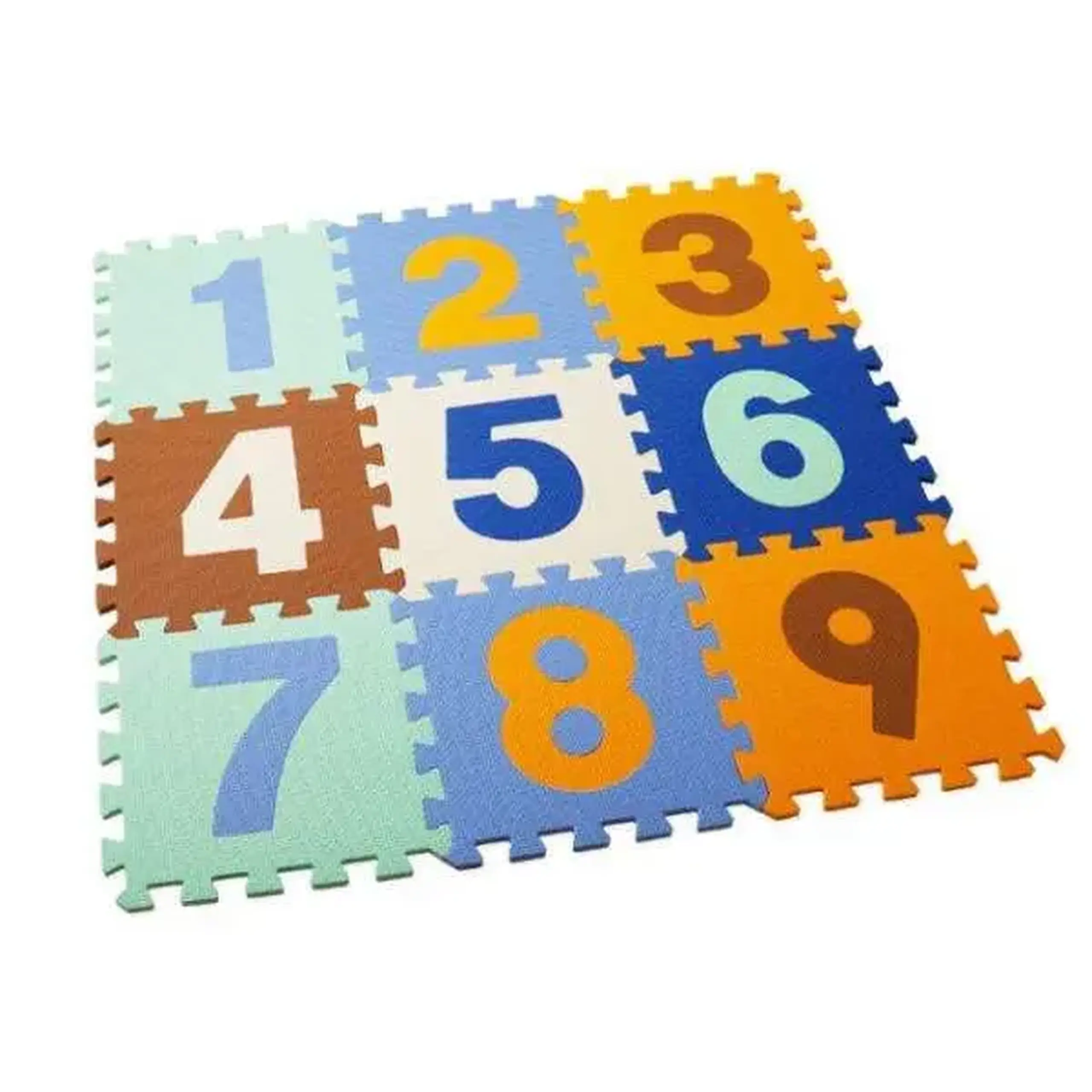 Covoraș-puzzle educativ "Cifre", 9 elem.