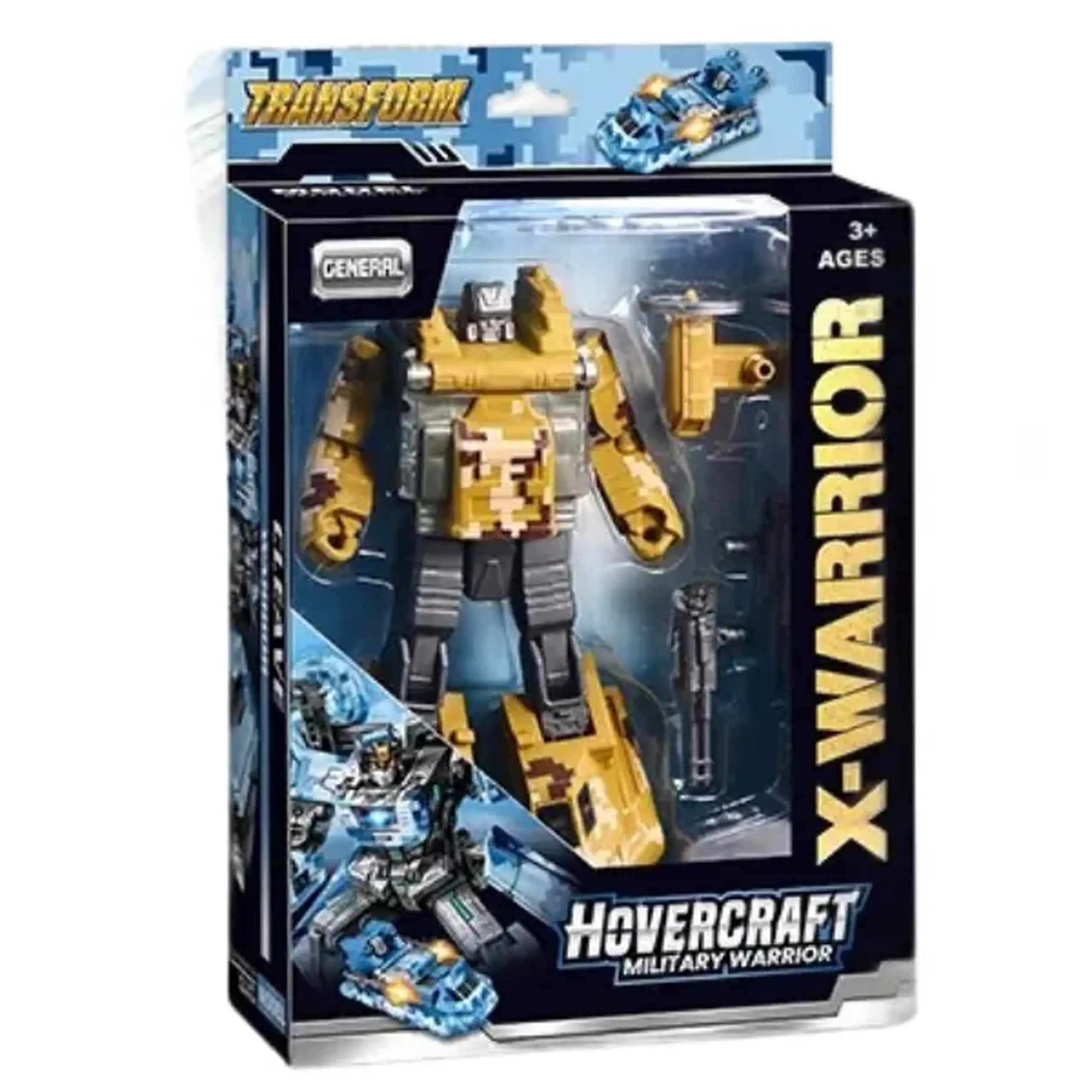 Robot transformer X-Warrior "Hovercraft", (as.)