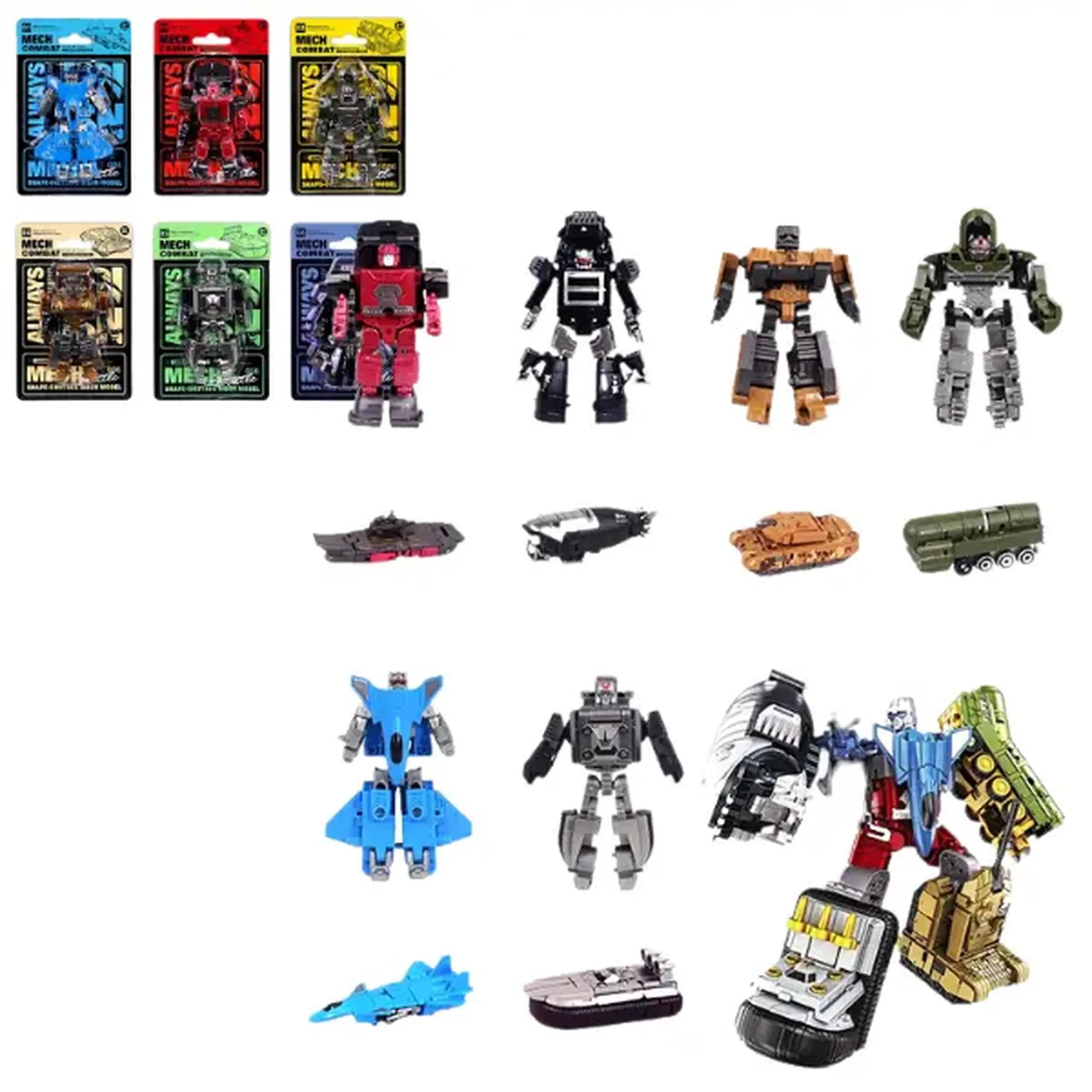 Robot transformer 2 în 1 "Mech Combat", în as.