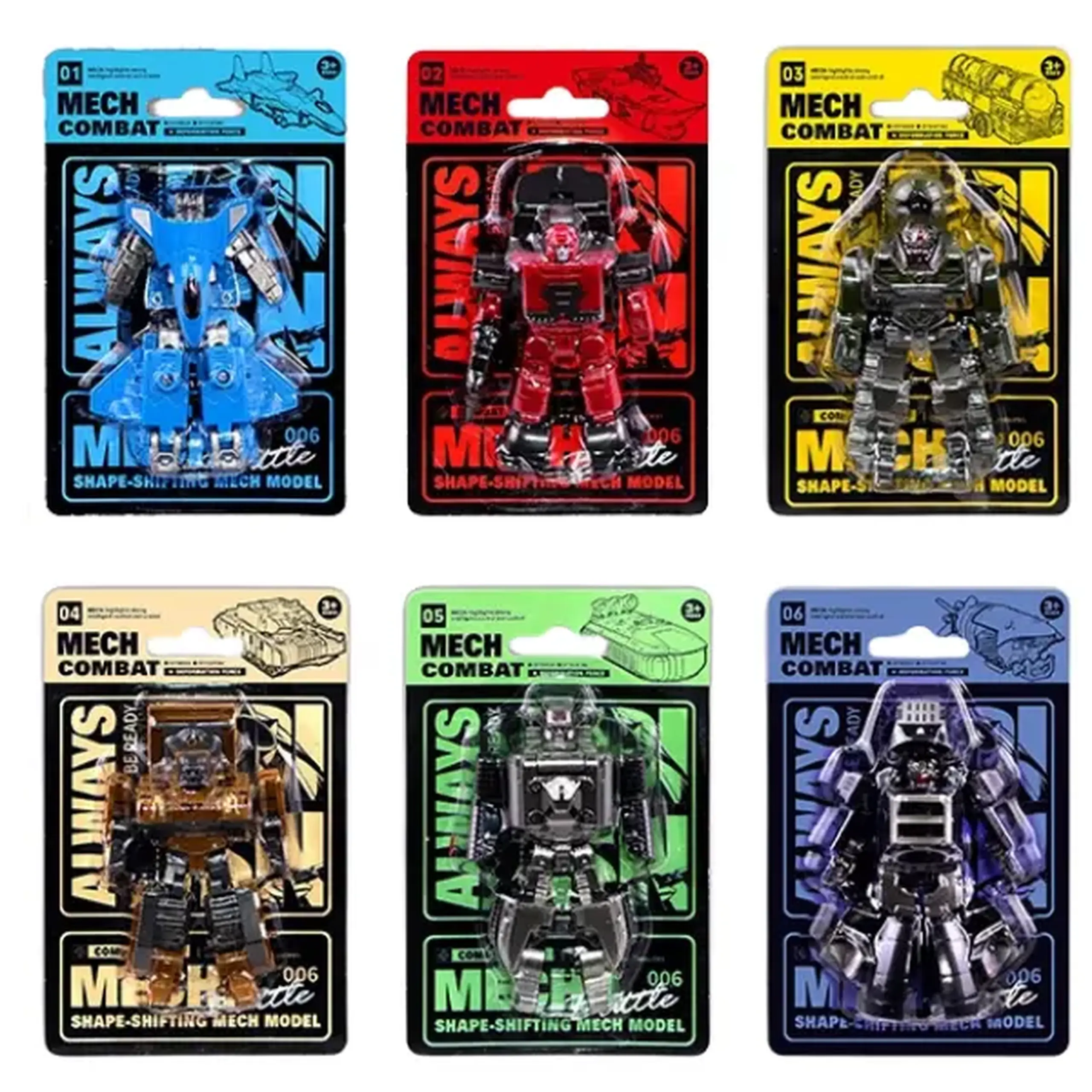 Robot transformer 2 în 1 "Mech Combat", în as.