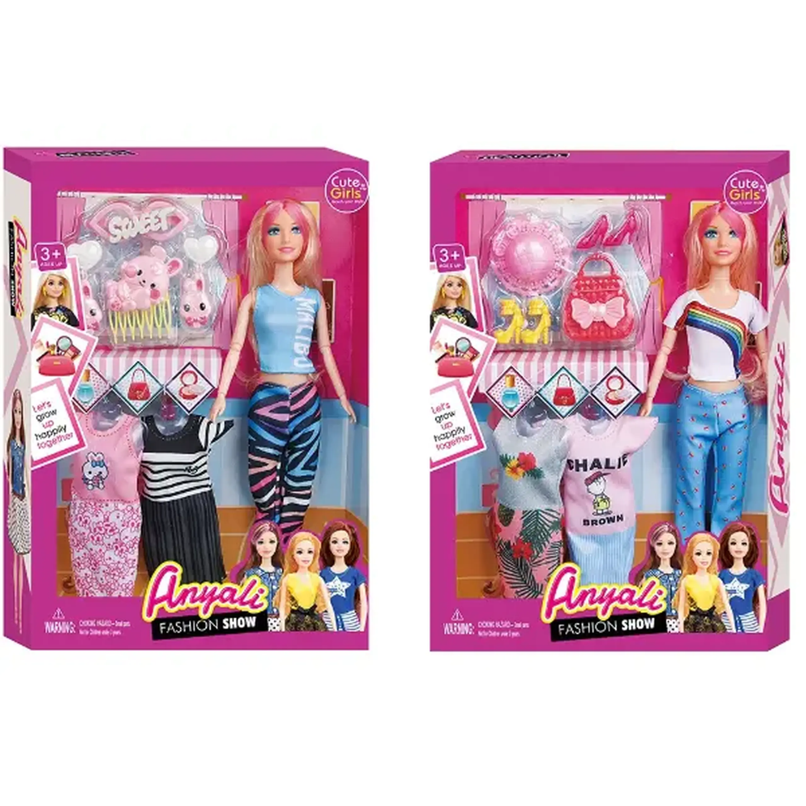 Set de joacă "Parada Modei", 2 modele