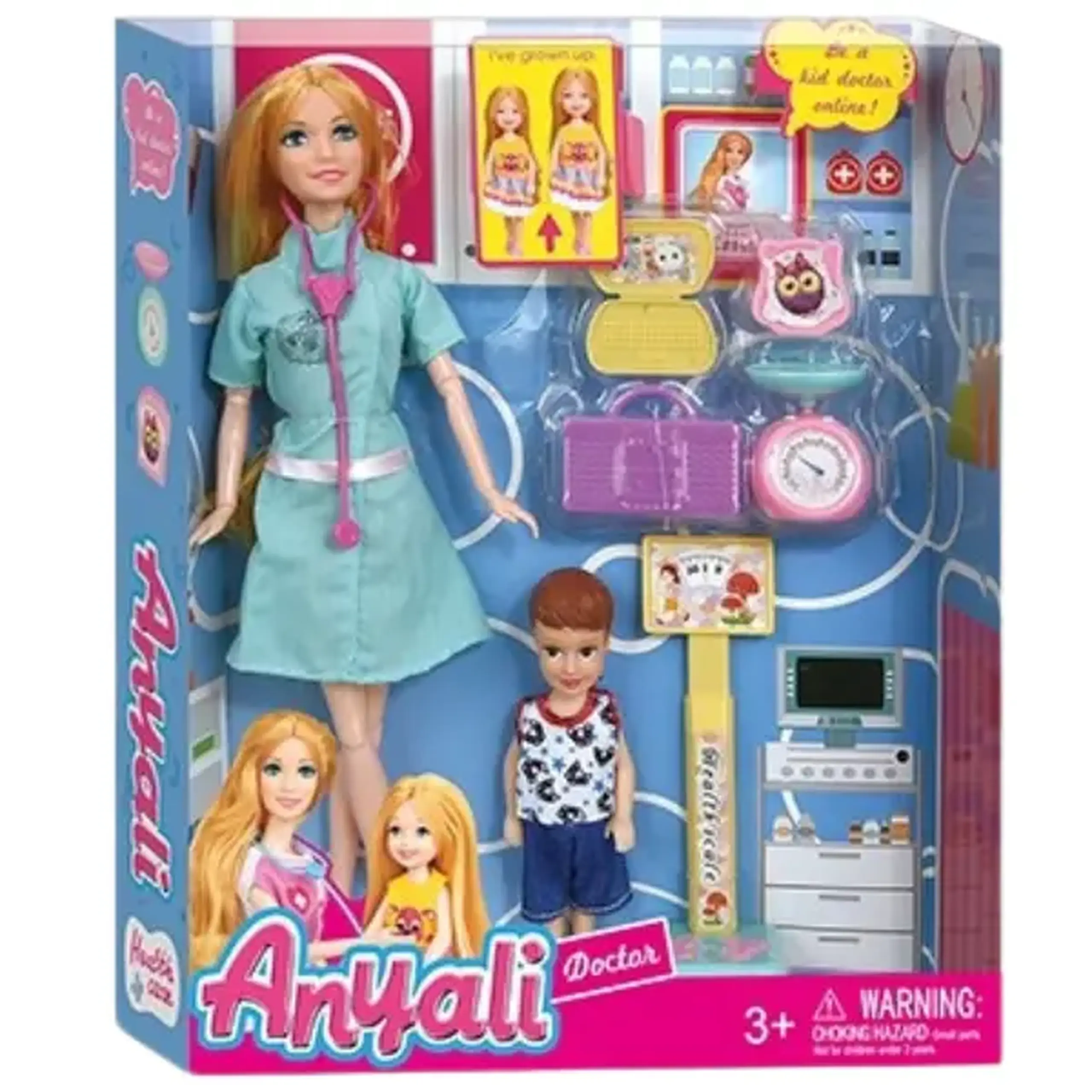 Set de joc “Doctor Anyali” (as.)