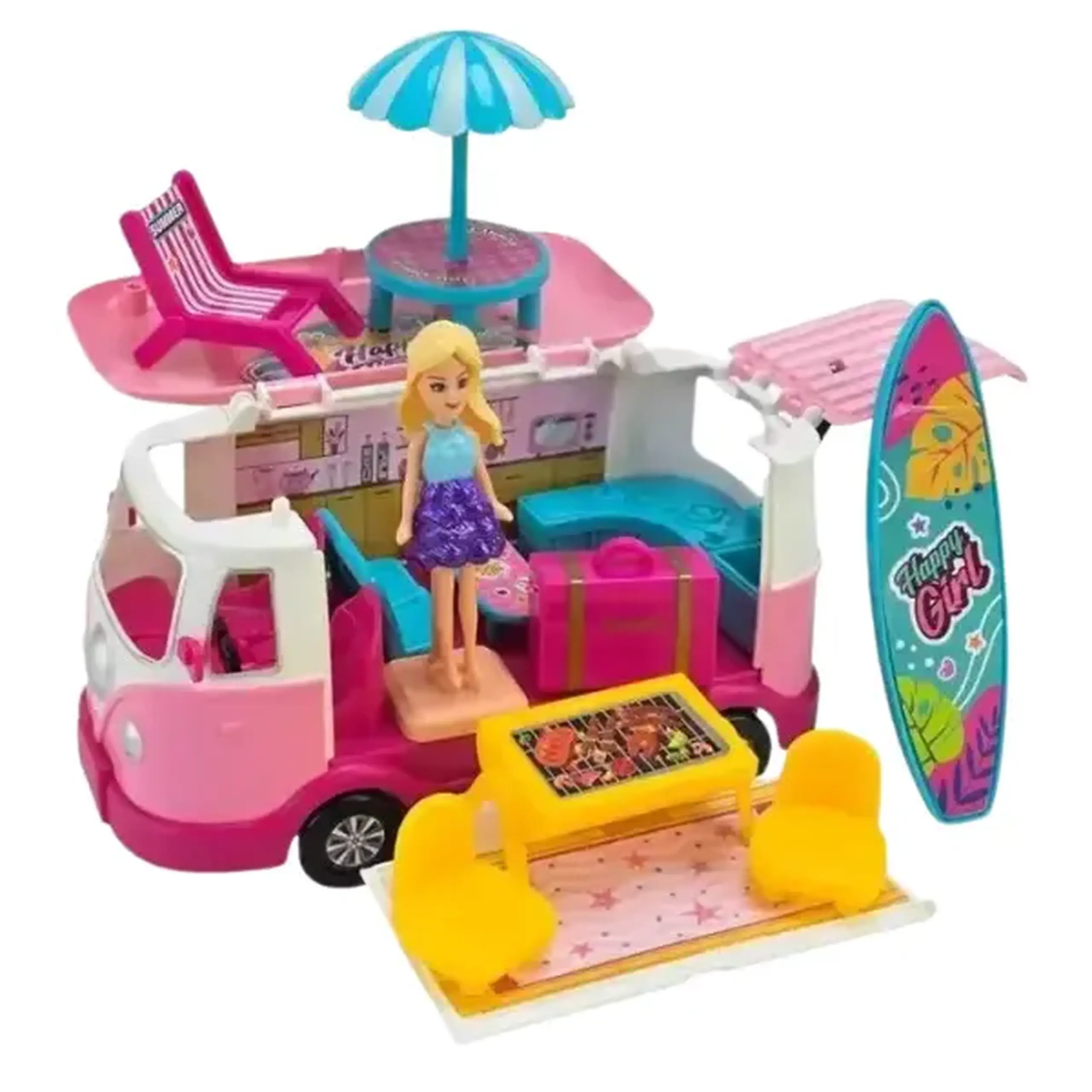 Set de joacă "Camper - Frumusețe strălucitoare"
